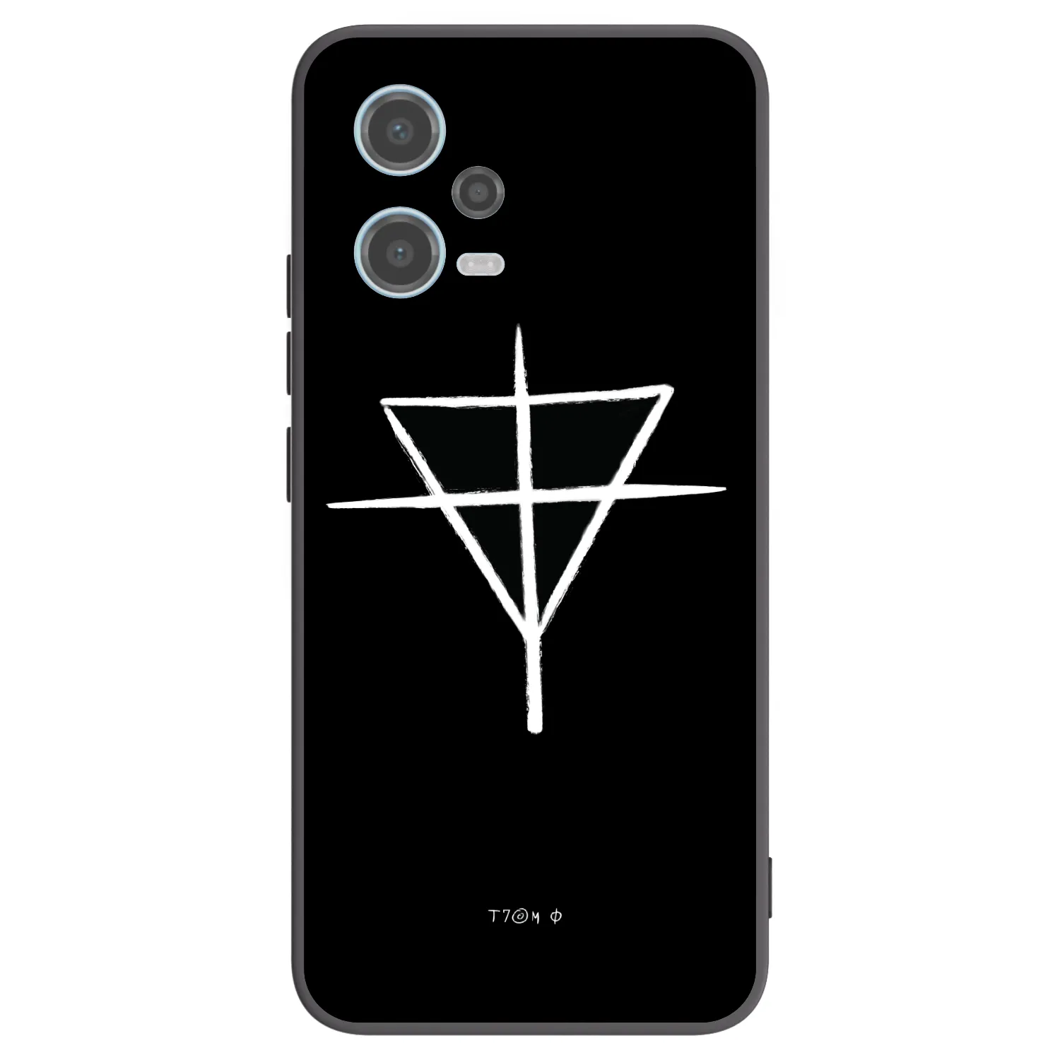 Picasee silikónový čierny obal pre Xiaomi Redmi Note 12 5G - ONEMANSHOW THE GAME