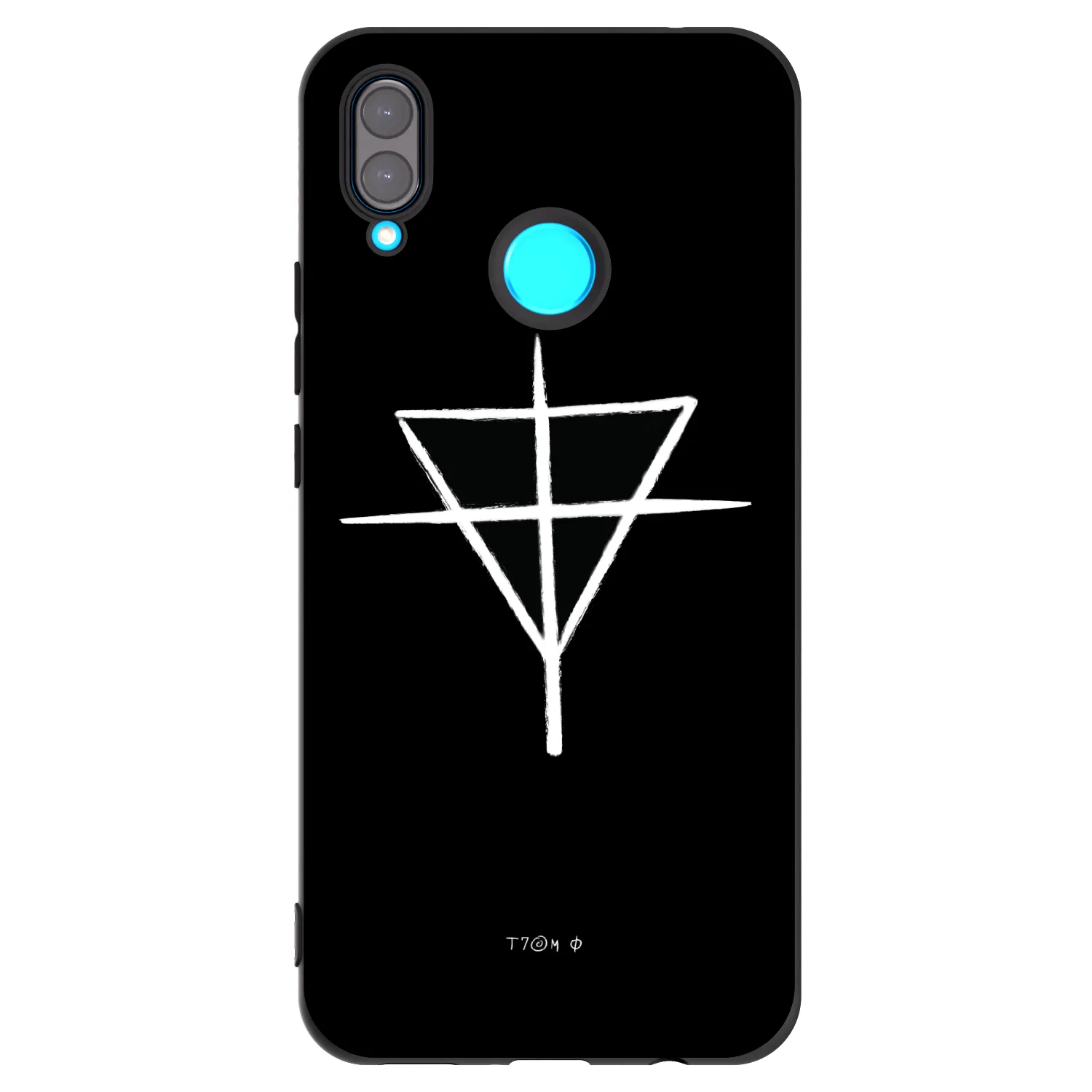 Picasee silikónový čierny obal pre Huawei Nova 3 - ONEMANSHOW THE GAME