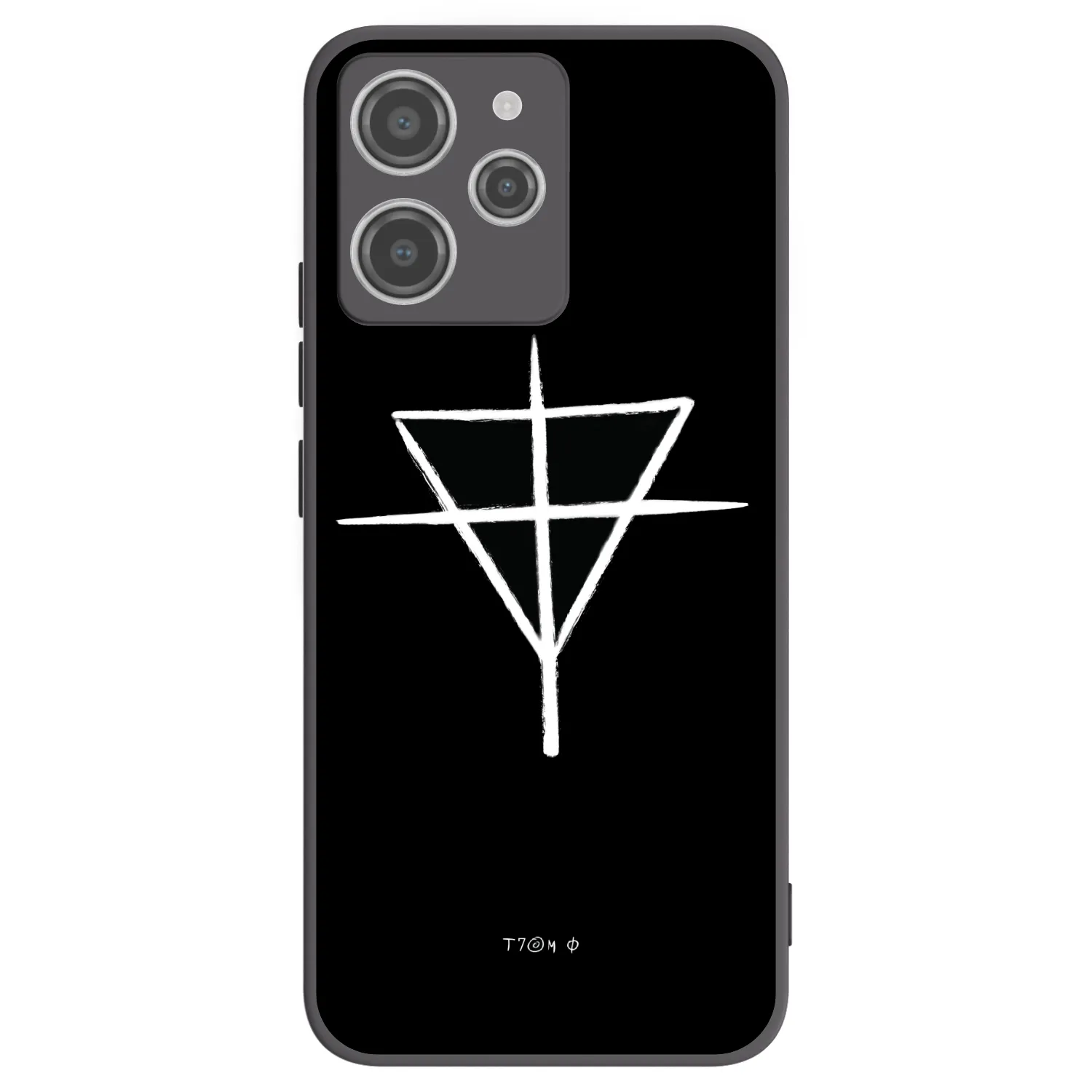 Picasee silikónový čierny obal pre Xiaomi Redmi 12 4G - ONEMANSHOW THE GAME