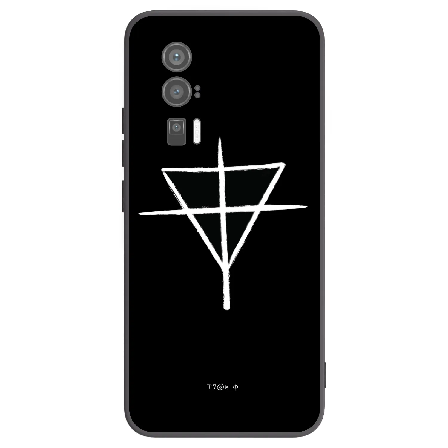 Picasee silikónový čierny obal pre Xiaomi Poco F5 Pro 5G - ONEMANSHOW THE GAME