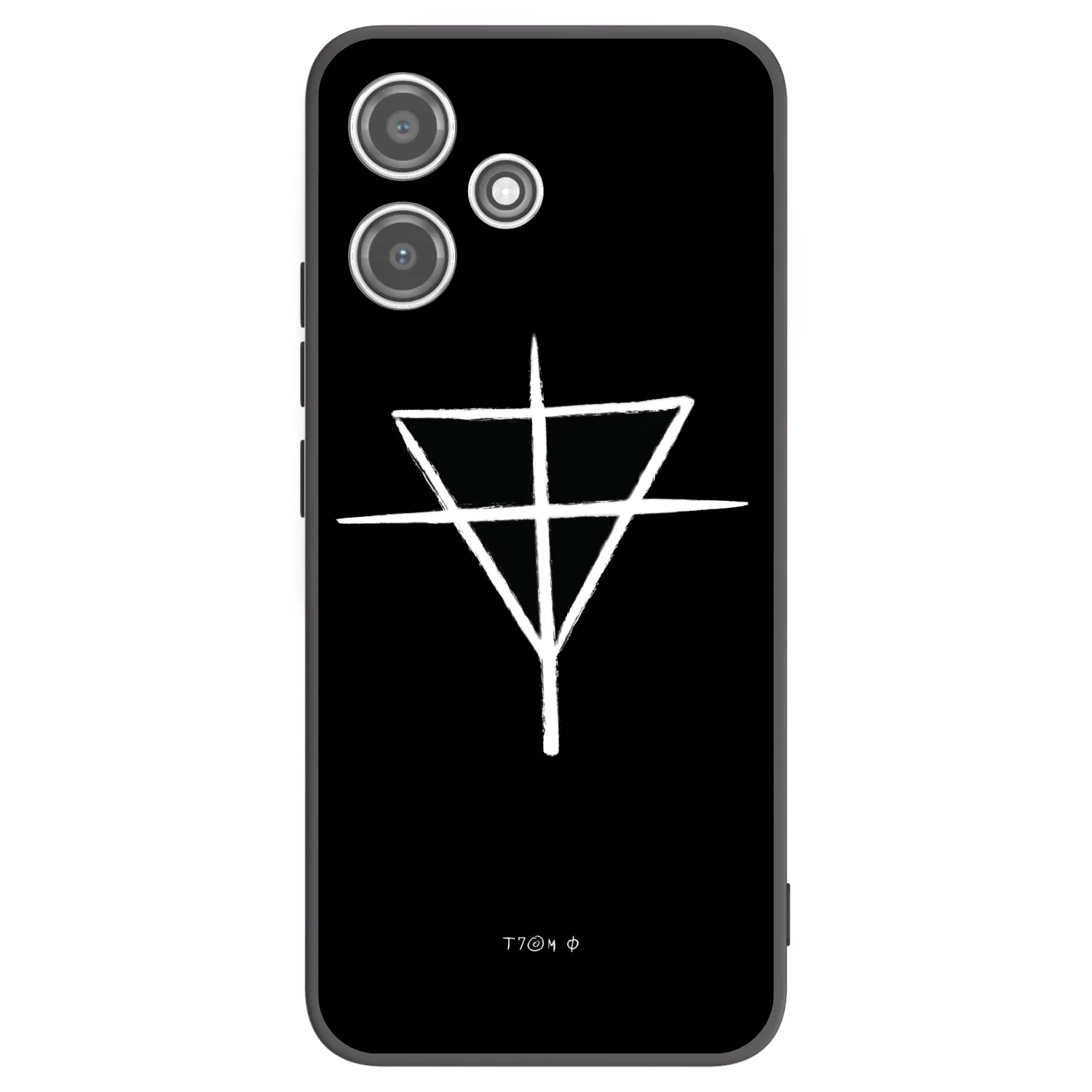 Picasee silikónový čierny obal pre Xiaomi Redmi 12 5G - ONEMANSHOW THE GAME