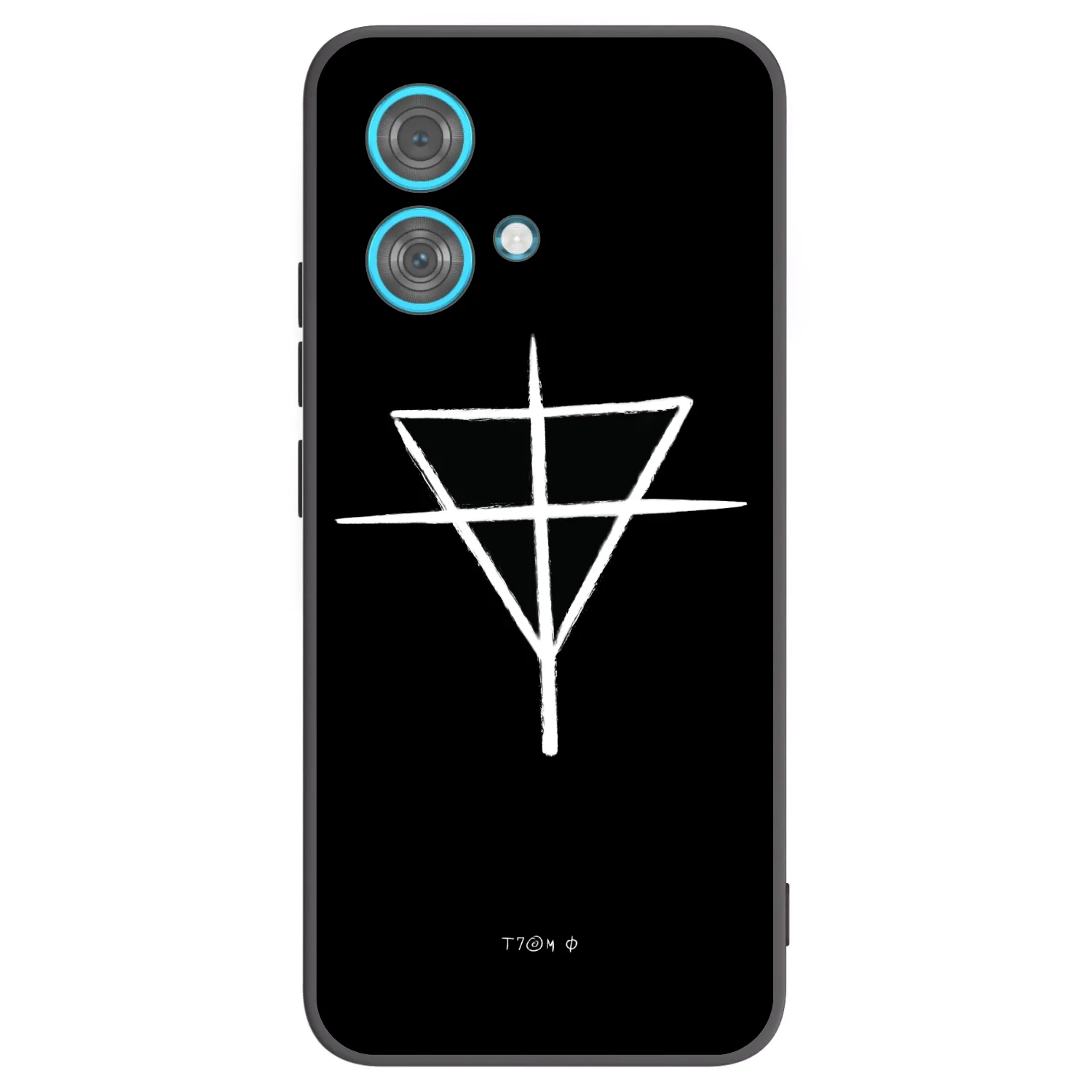 Picasee silikónový čierny obal pre Motorola Edge 40 Neo - ONEMANSHOW THE GAME