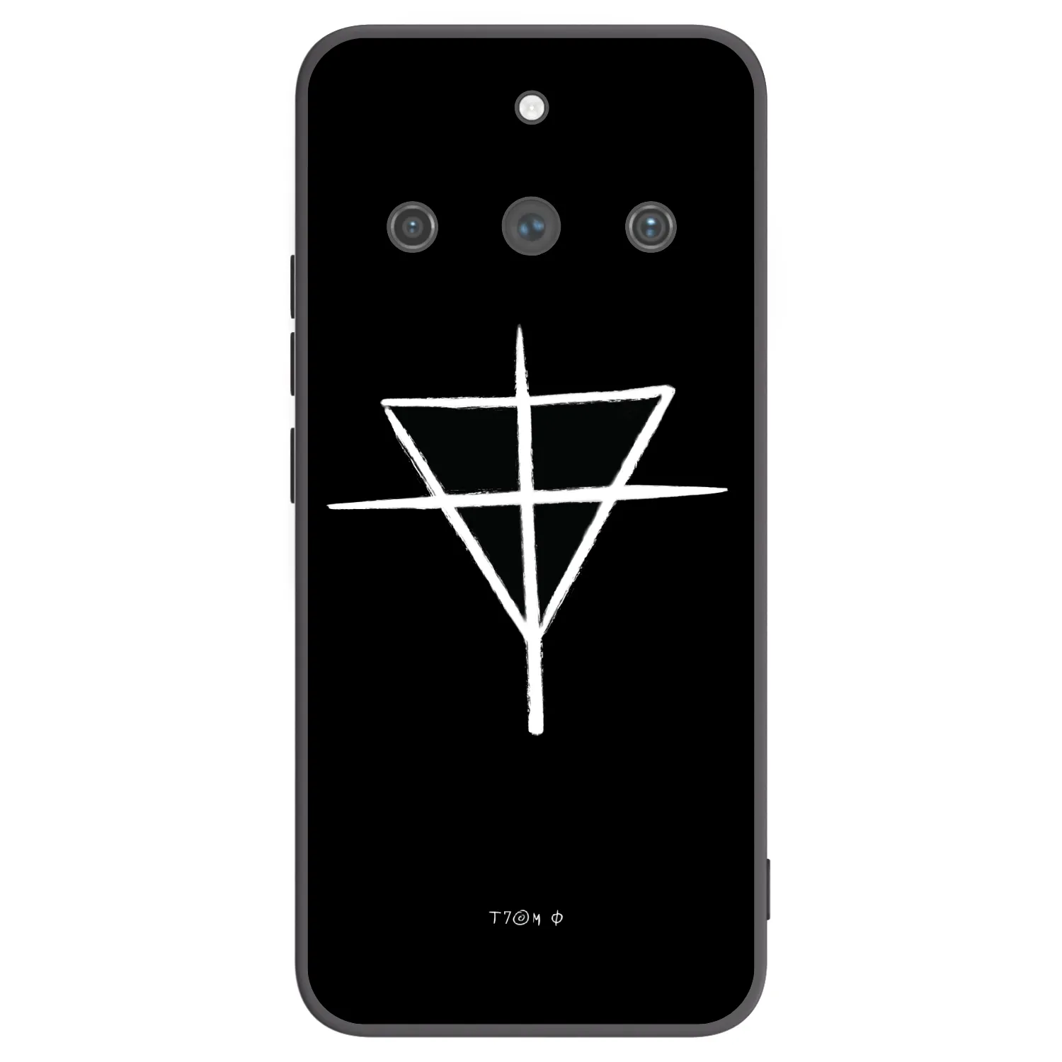Picasee silikónový čierny obal pre Realme 11 Pro+ - ONEMANSHOW THE GAME
