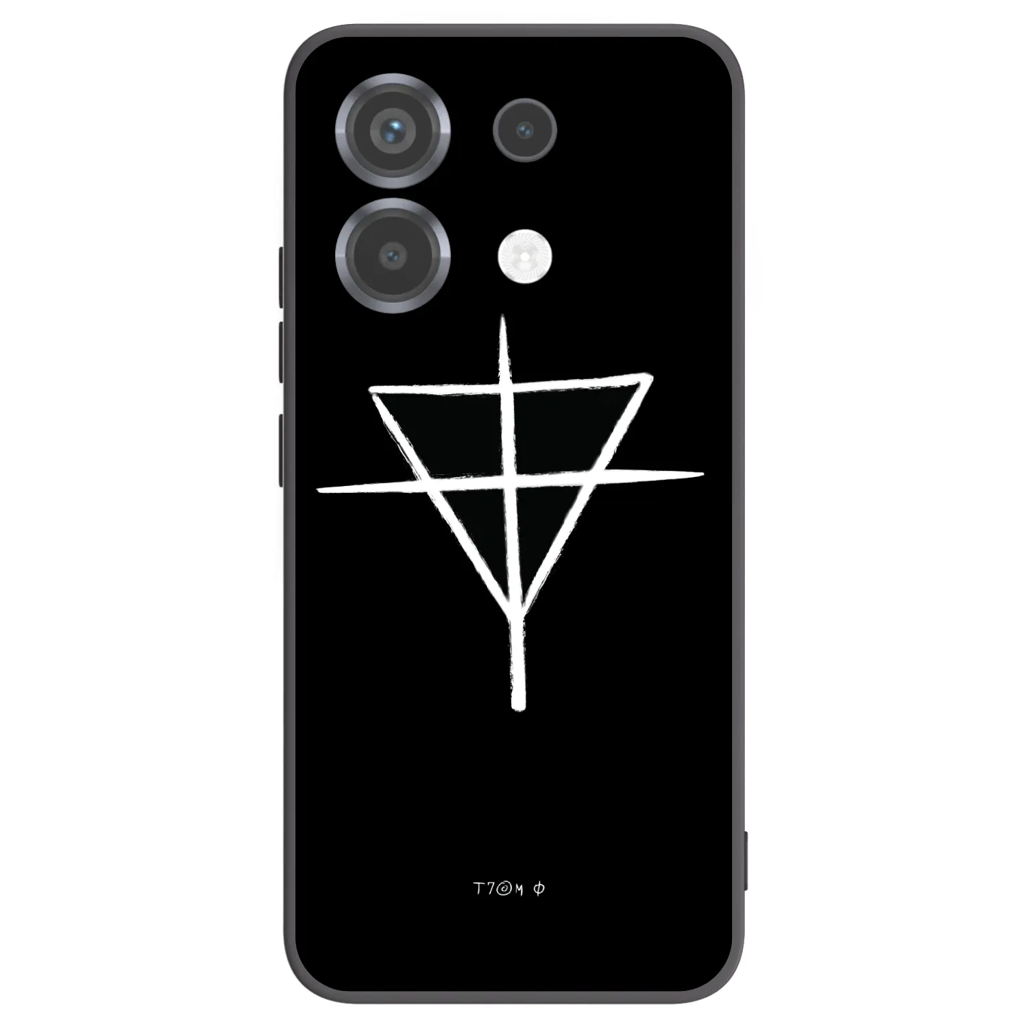 Picasee silikónový čierny obal pre Xiaomi Poco X6 - ONEMANSHOW THE GAME