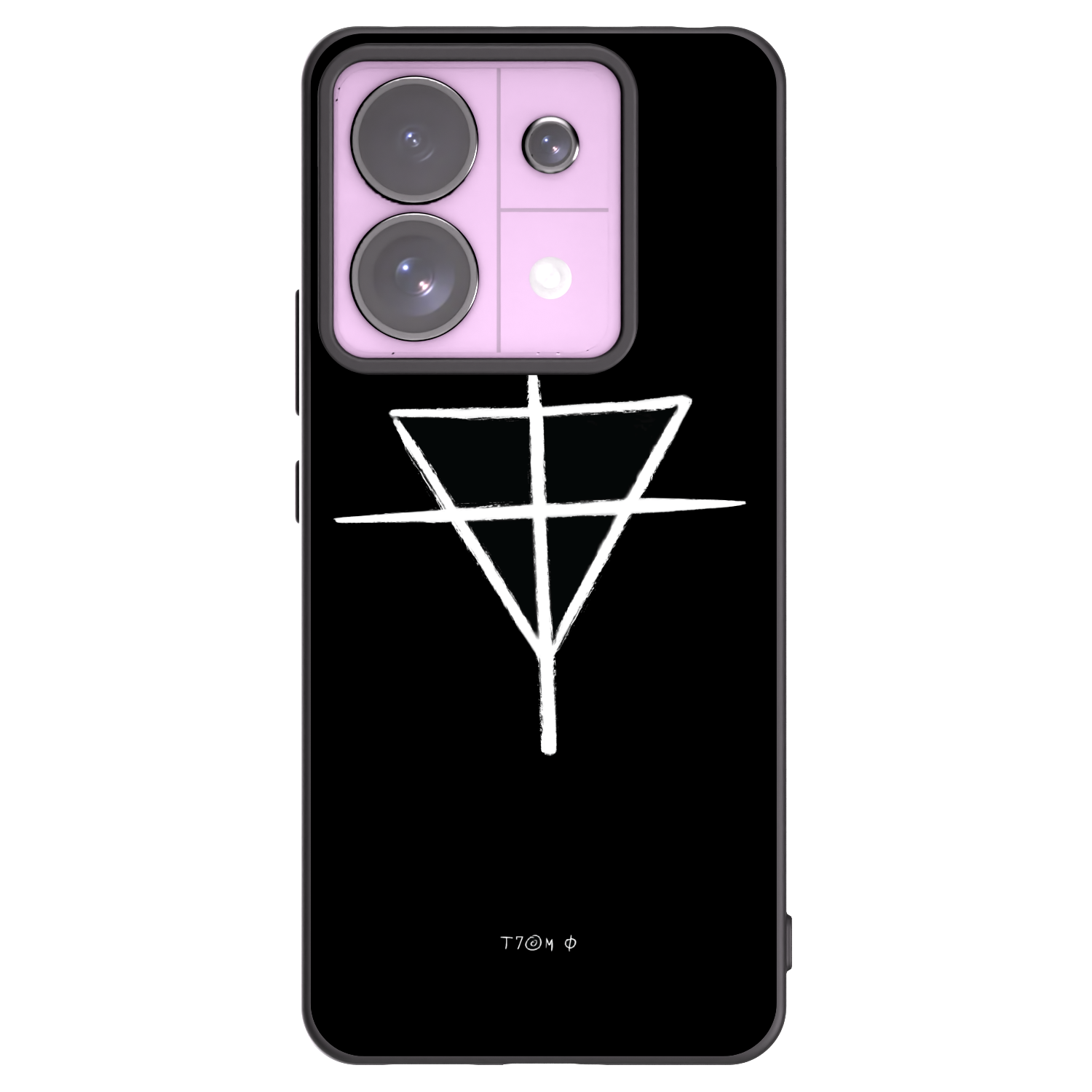 Picasee silikónový čierny obal pre Xiaomi Redmi Note 13 Pro 5G - ONEMANSHOW THE GAME