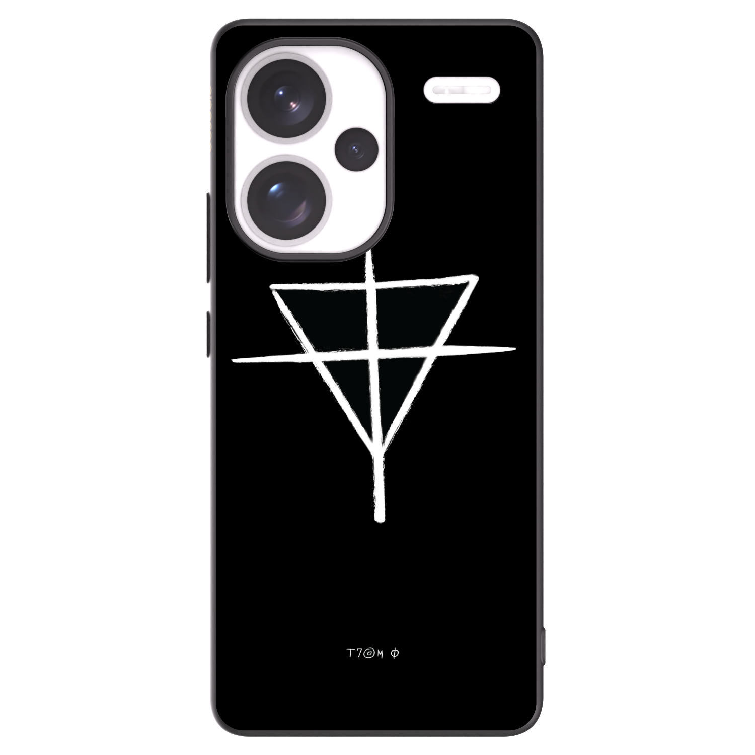 Picasee silikónový čierny obal pre Xiaomi Redmi Note 13 Pro+ 5G - ONEMANSHOW THE GAME
