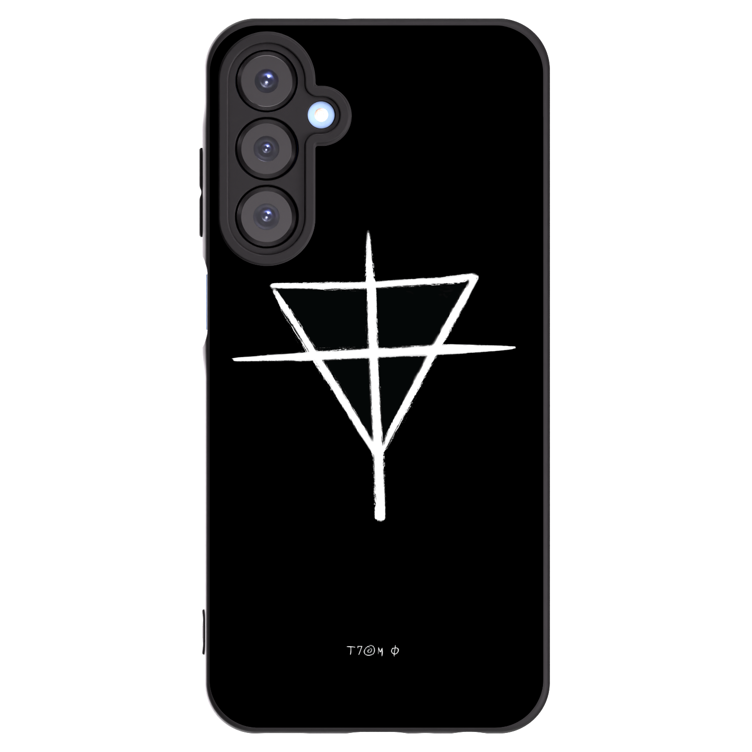 Picasee silikónový čierny obal pre Samsung Galaxy A25 A256B 5G - ONEMANSHOW THE GAME