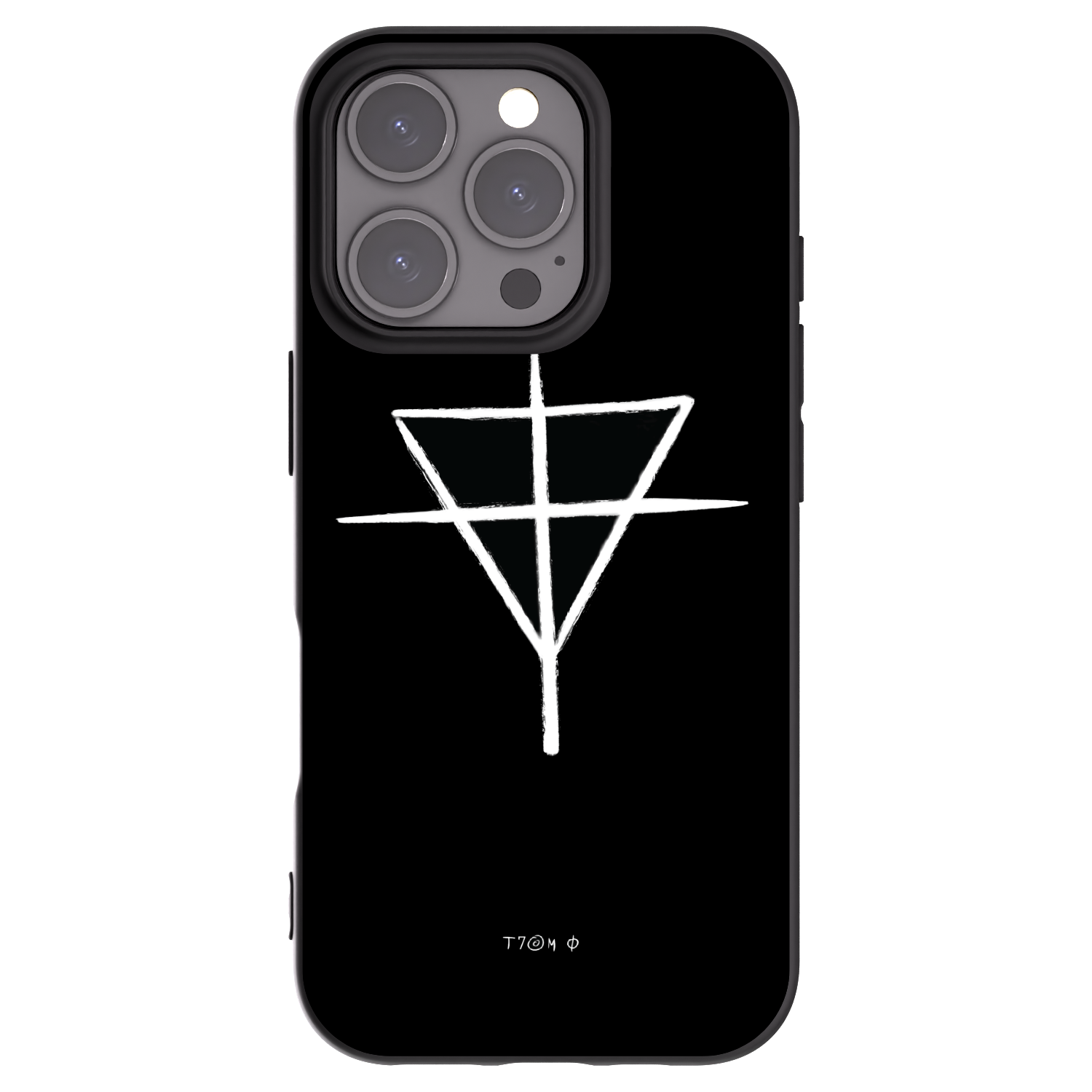 Picasee silikónový čierny obal pre Apple iPhone 16 Pro - ONEMANSHOW THE GAME