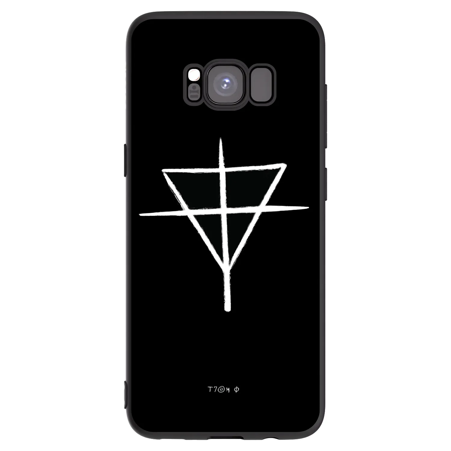 Picasee silikónový čierny obal pre Samsung Galaxy S8 G950F - ONEMANSHOW THE GAME