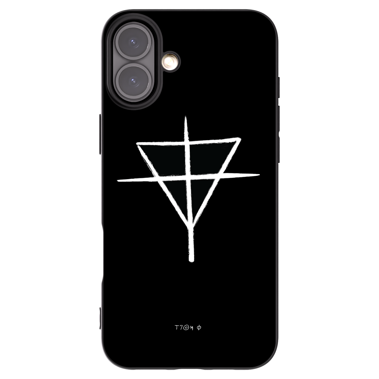 Picasee silikónový čierny obal pre Apple iPhone 16 Plus - ONEMANSHOW THE GAME