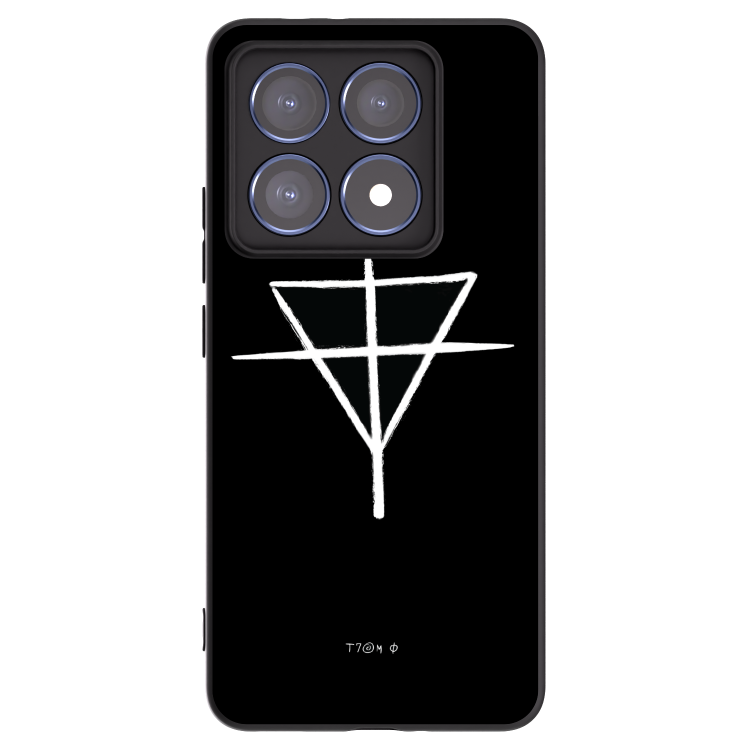 Picasee silikónový čierny obal pre Xiaomi 14T Pro - ONEMANSHOW THE GAME