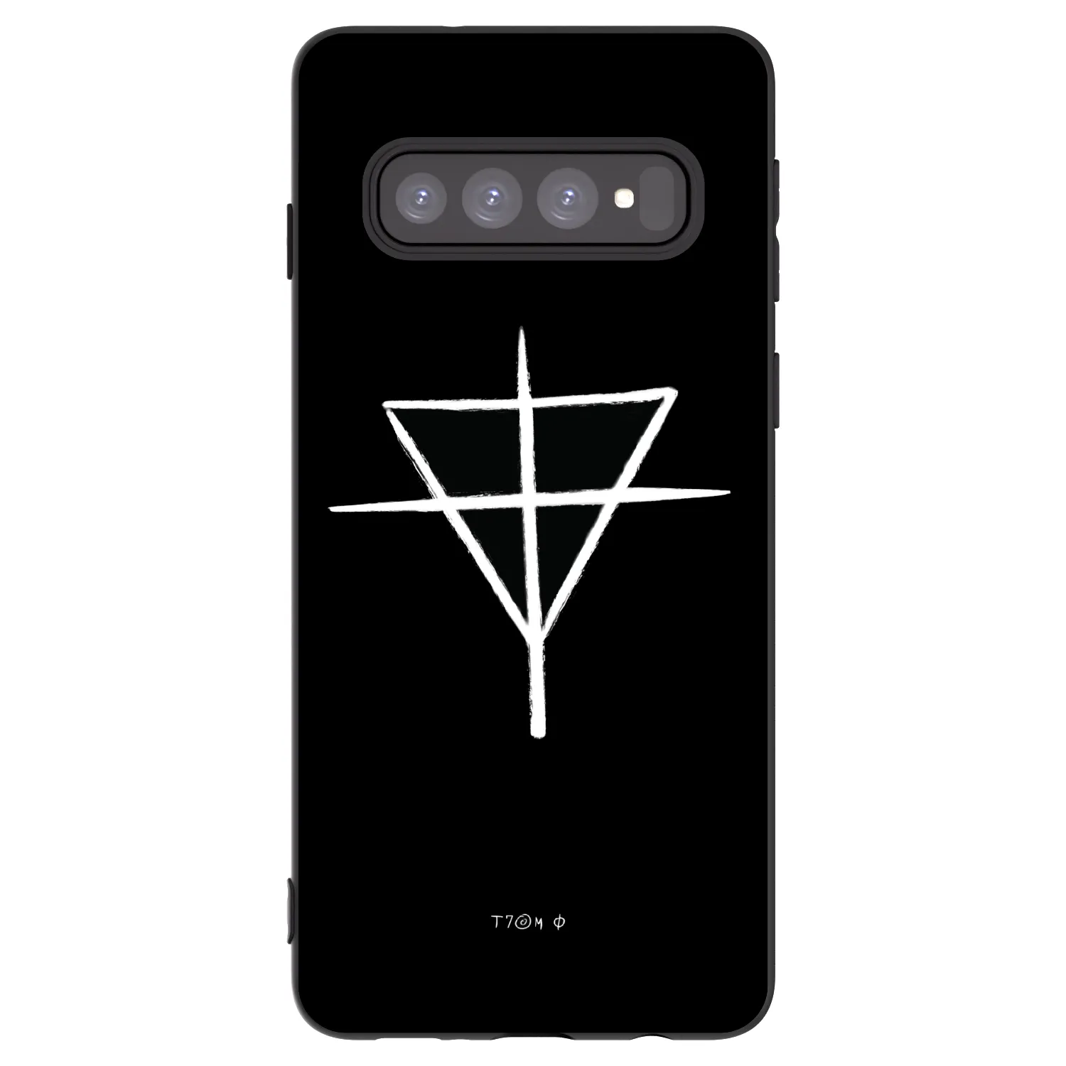 Picasee silikónový čierny obal pre Samsung Galaxy S10 G973 - ONEMANSHOW THE GAME