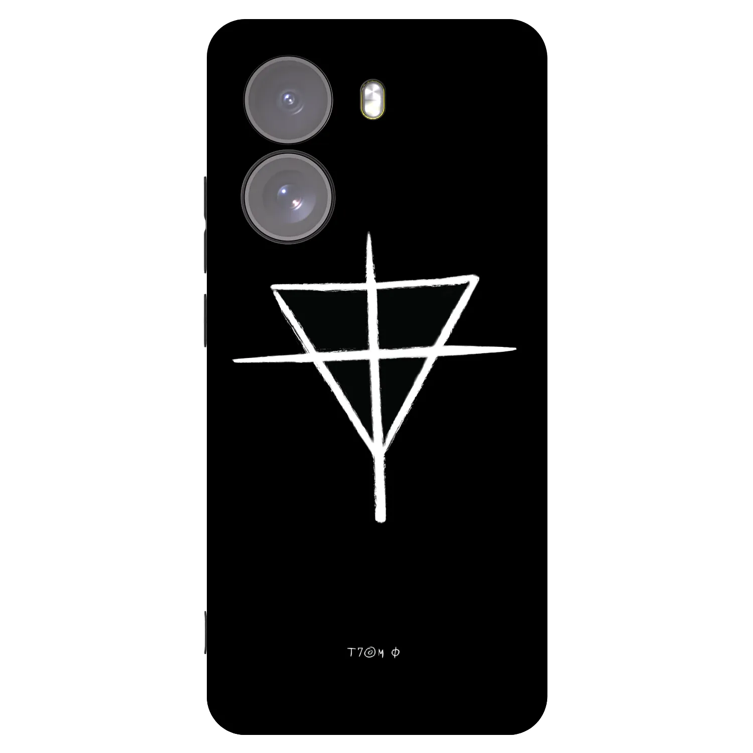 Picasee silikónový čierny obal pre Xiaomi Poco X7 - ONEMANSHOW THE GAME