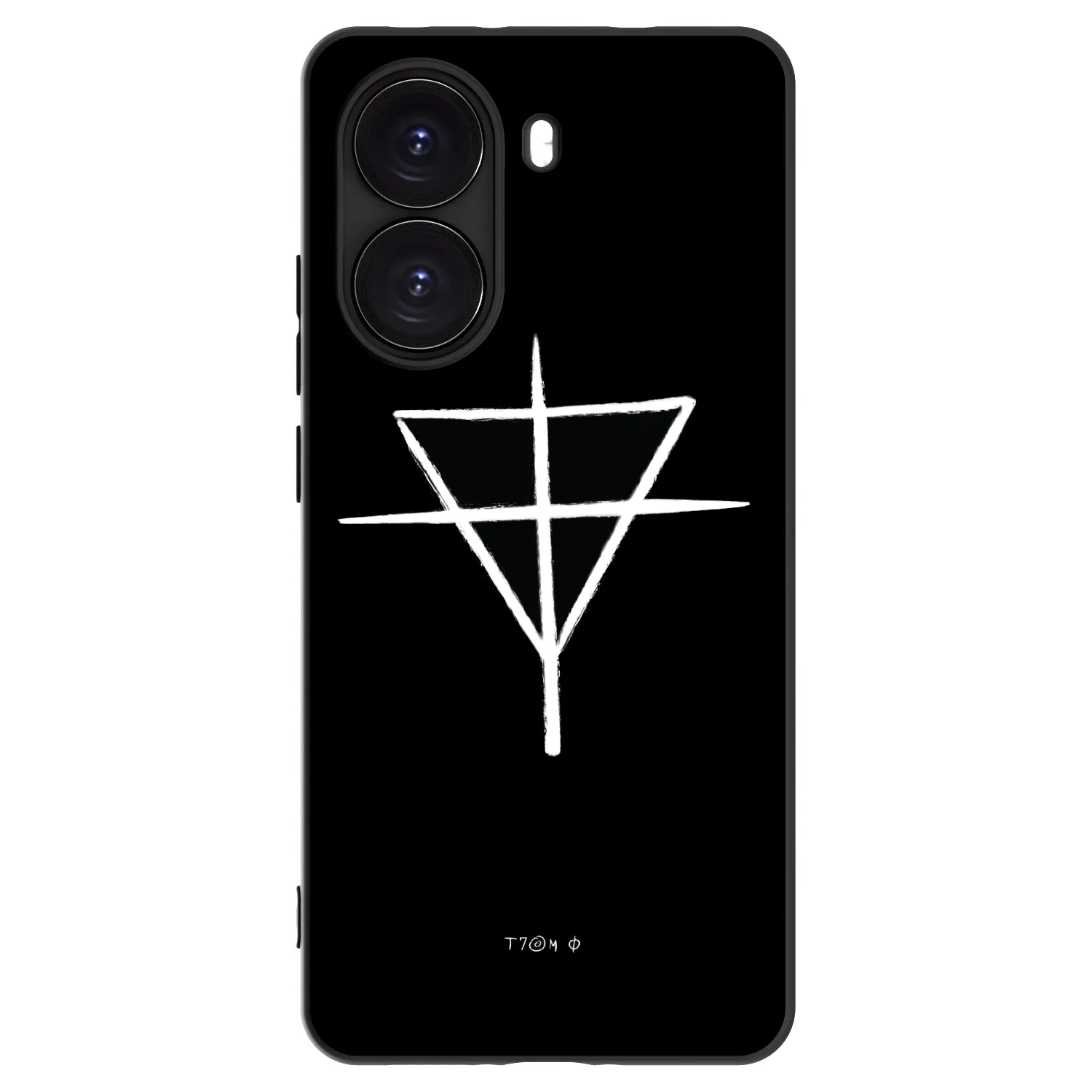 Picasee silikónový čierny obal pre Xiaomi Poco X7 Pro 5G - ONEMANSHOW THE GAME