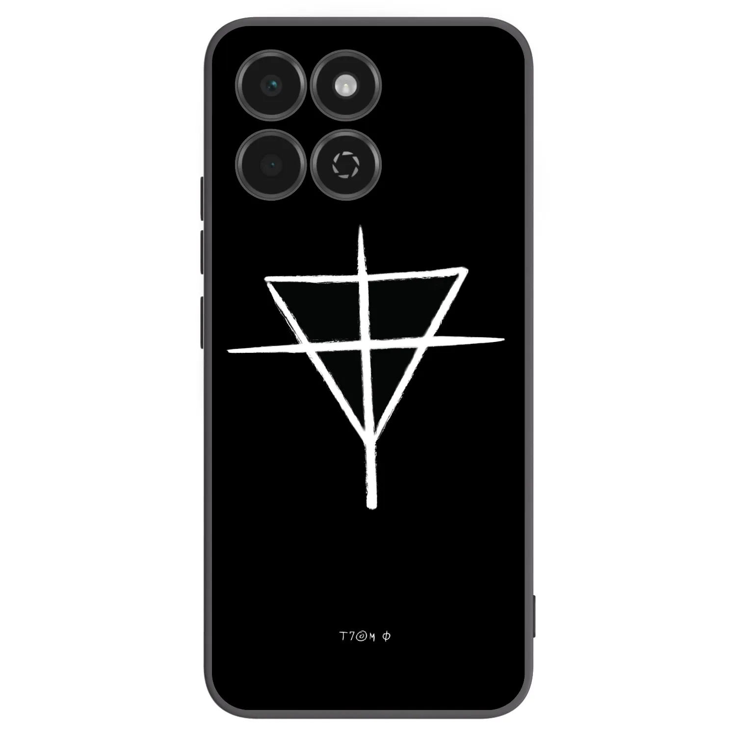 Picasee silikónový čierny obal pre Honor 200 Smart 5G - ONEMANSHOW THE GAME
