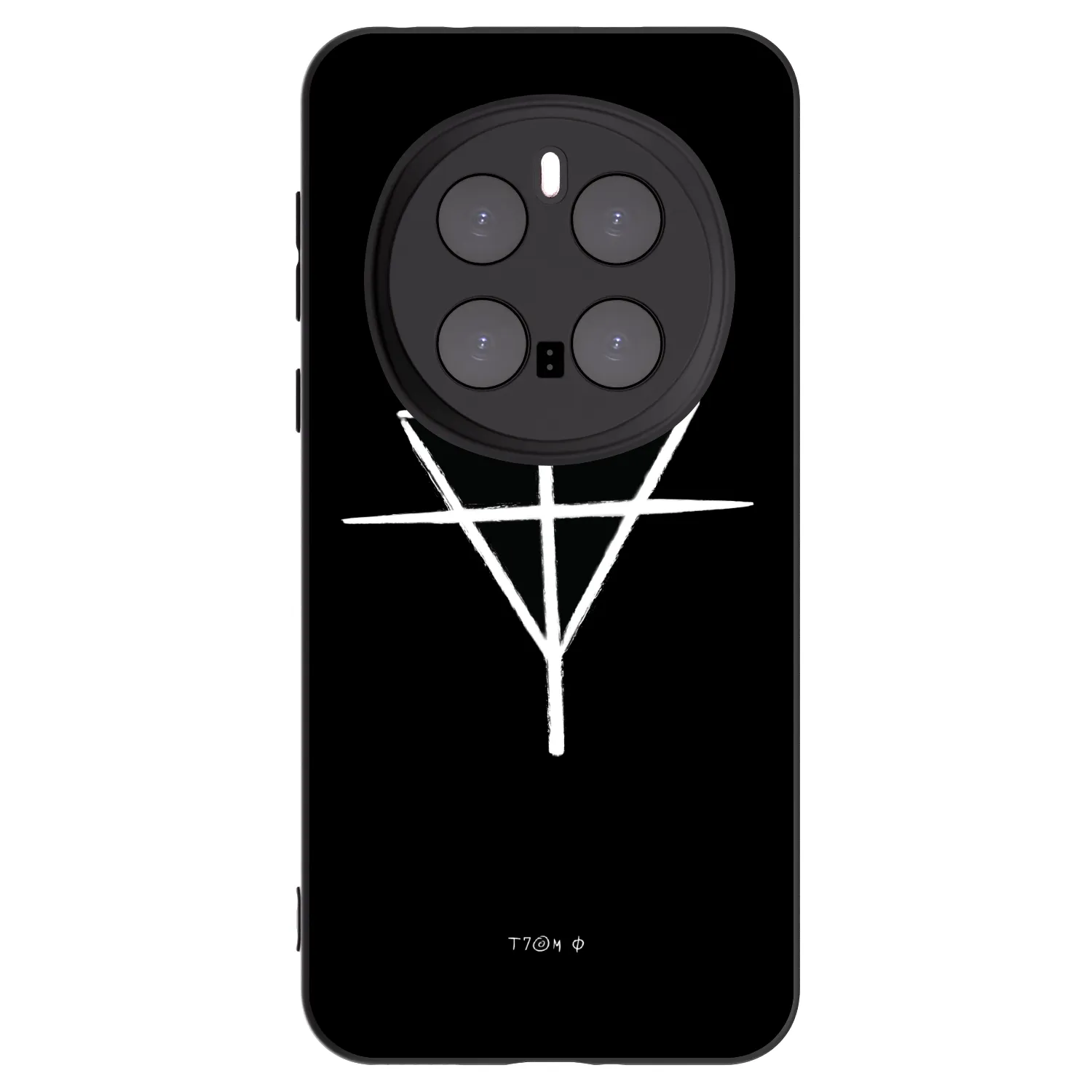 Picasee silikónový čierny obal pre Honor Magic7 Pro 5G - ONEMANSHOW THE GAME