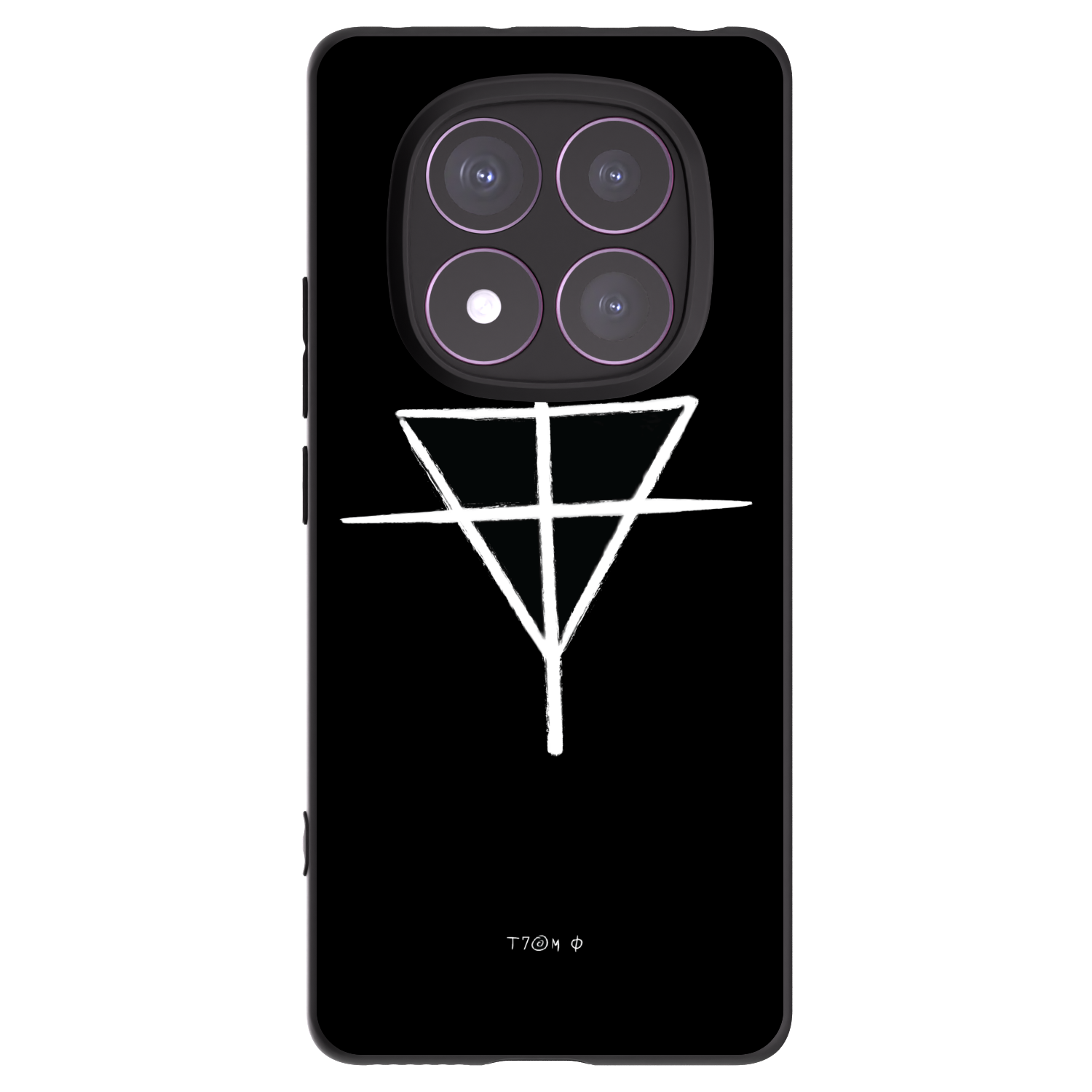 Picasee silikónový čierny obal pre Xiaomi Redmi Note 14 Pro 4G - ONEMANSHOW THE GAME