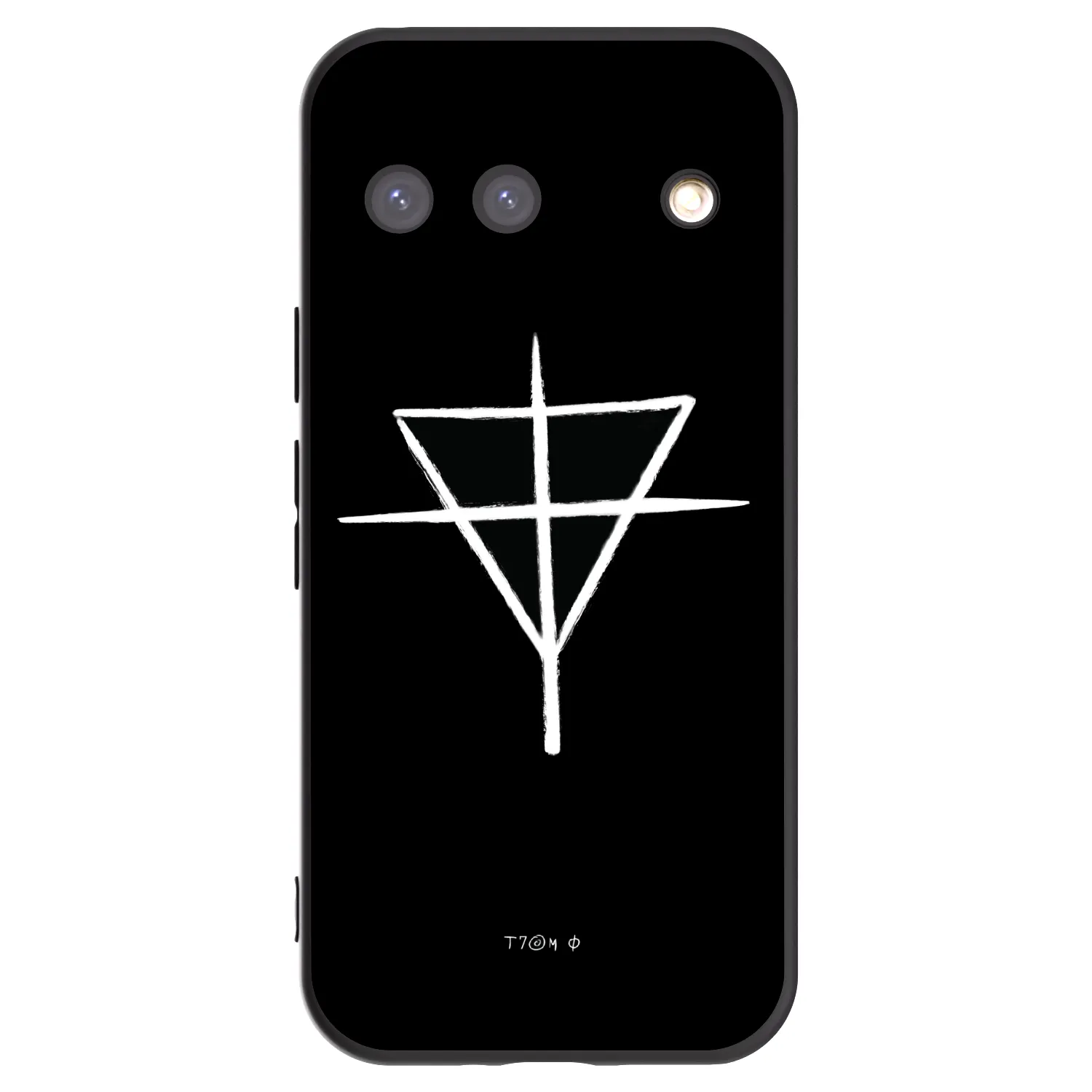 Picasee silikónový čierny obal pre Google Pixel 9 - ONEMANSHOW THE GAME