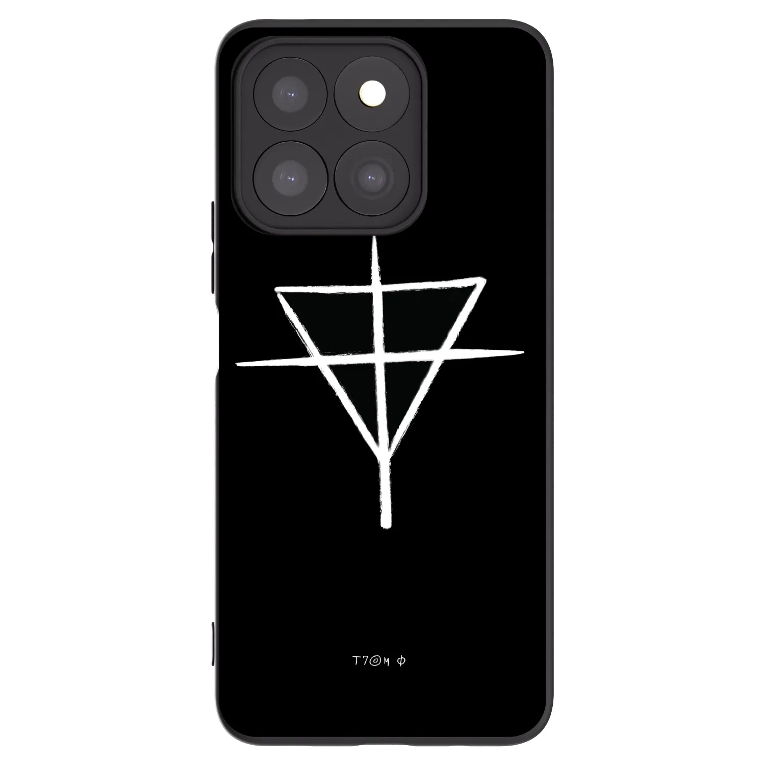 Picasee silikónový čierny obal pre Honor X8c - ONEMANSHOW THE GAME