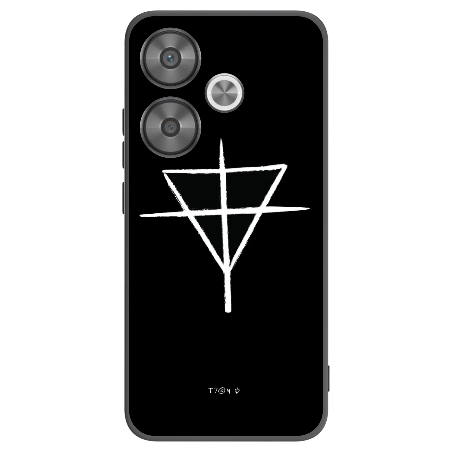 Silikónový čierny obal pre Xiaomi Poco F6 - ONEMANSHOW THE GAME