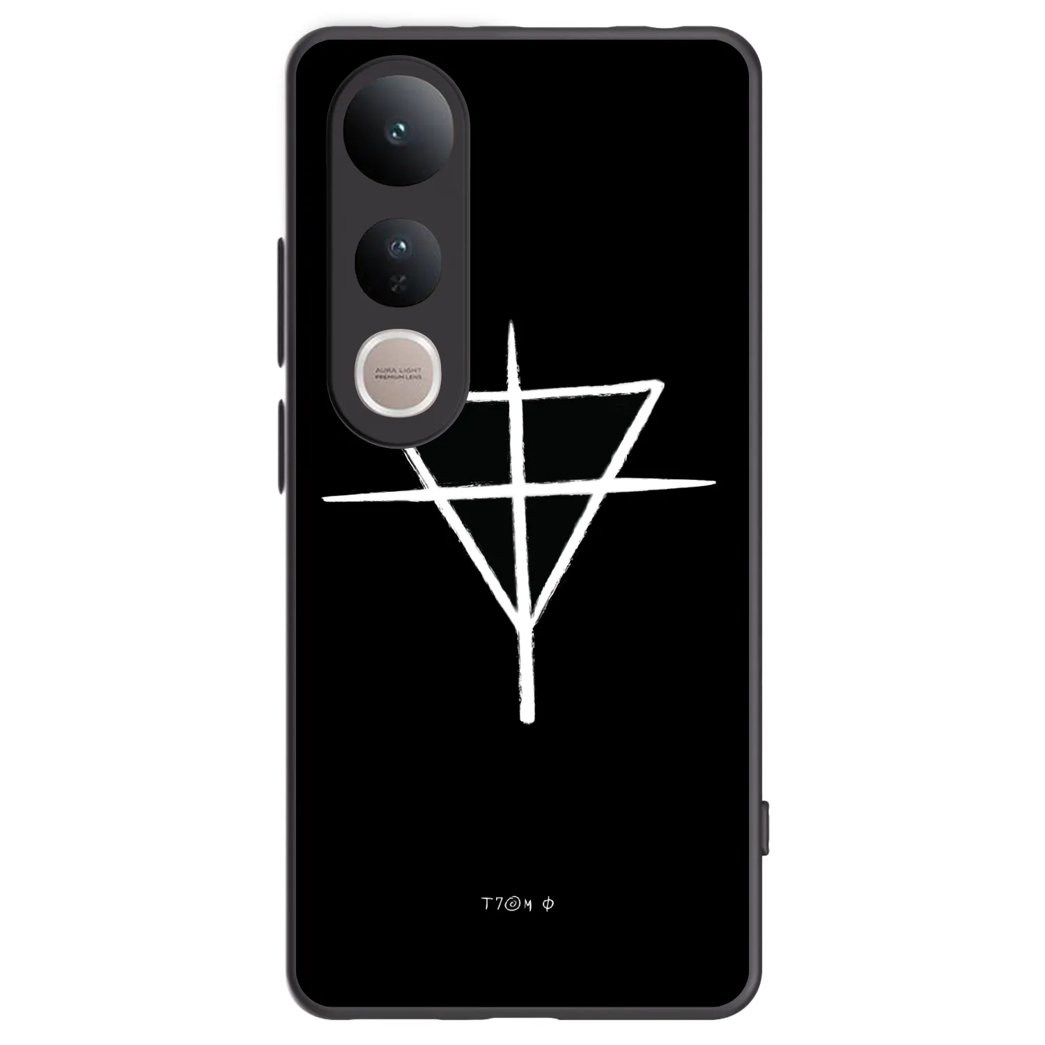 Picasee silikónový čierny obal pre Vivo V50 Lite 5G - ONEMANSHOW THE GAME