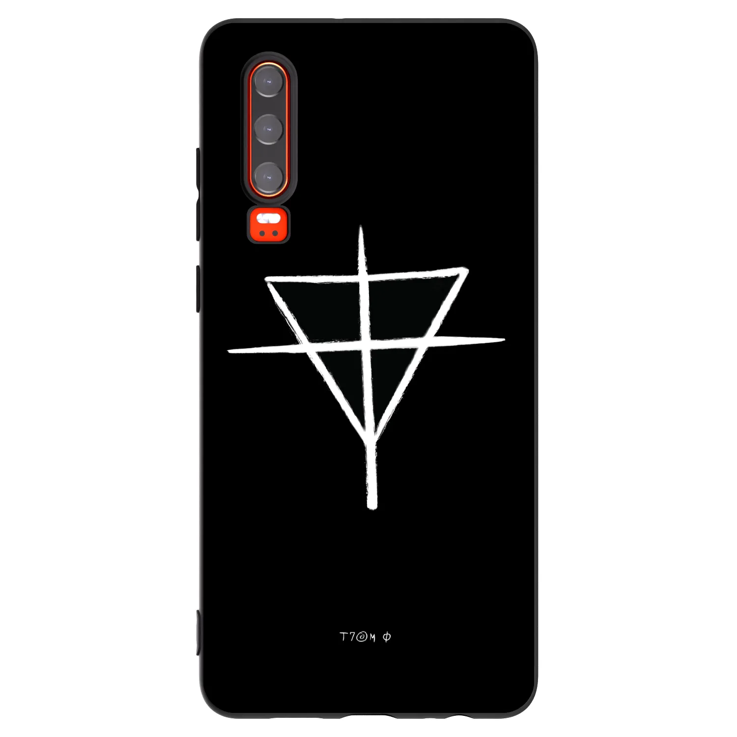 Picasee silikónový čierny obal pre Huawei P30 - ONEMANSHOW THE GAME