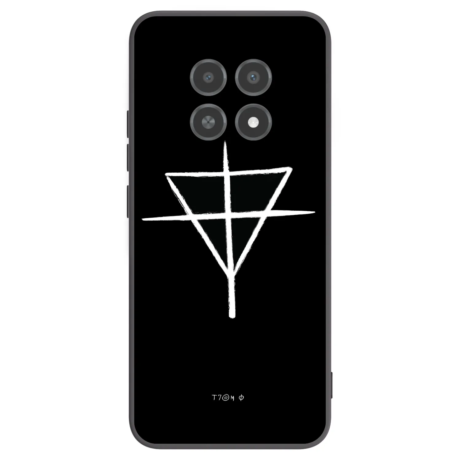 Picasee silikónový čierny obal pre Realme 12X - ONEMANSHOW THE GAME