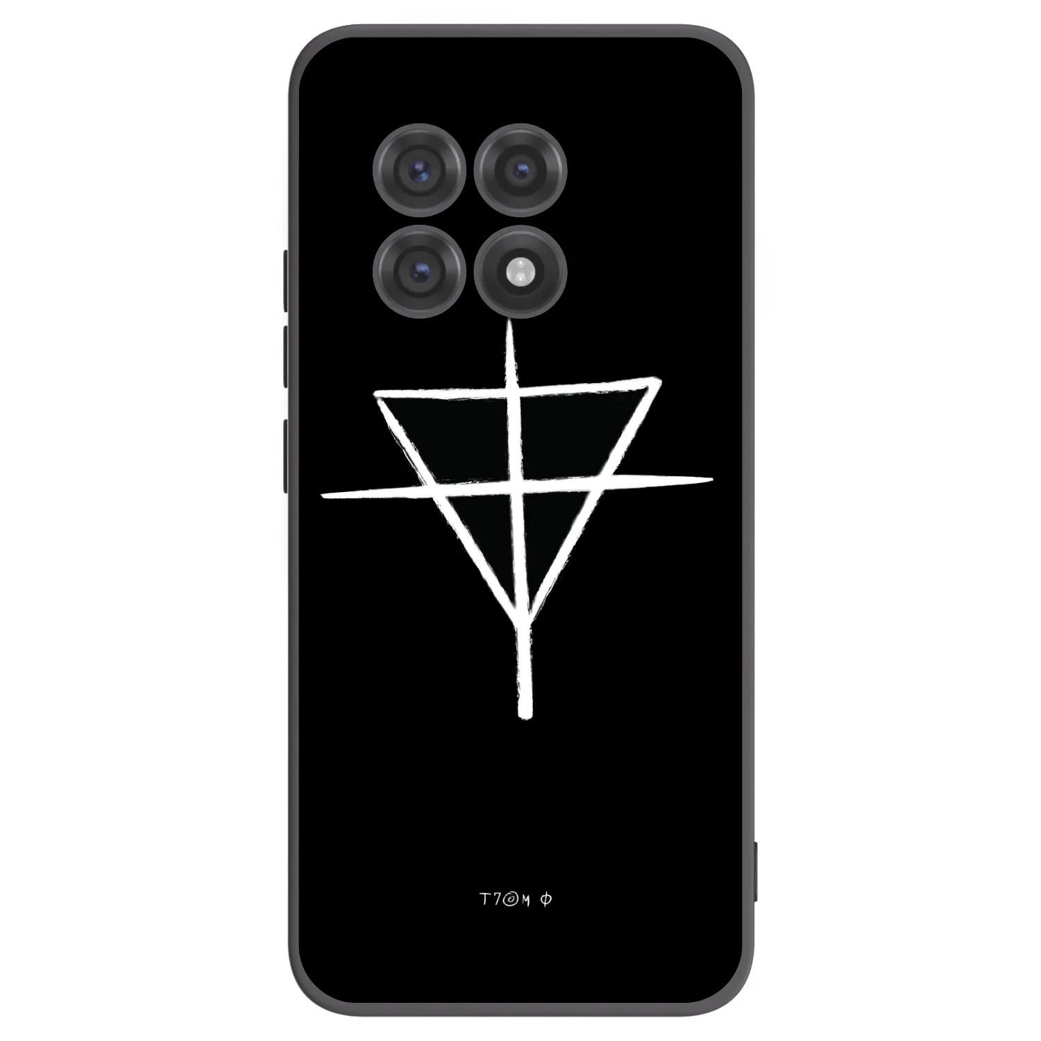 Picasee silikónový čierny obal pre OnePlus 13R 5G - ONEMANSHOW THE GAME