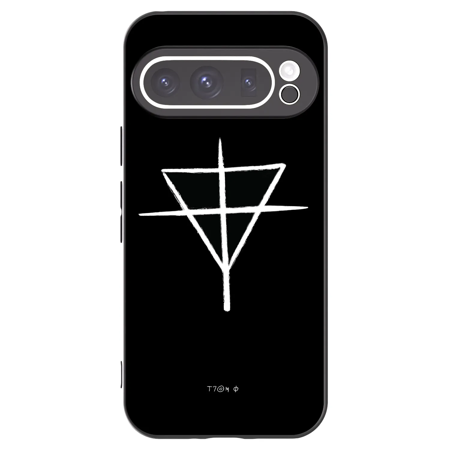 Picasee silikónový čierny obal pre Google Pixel 9 Pro XL - ONEMANSHOW THE GAME