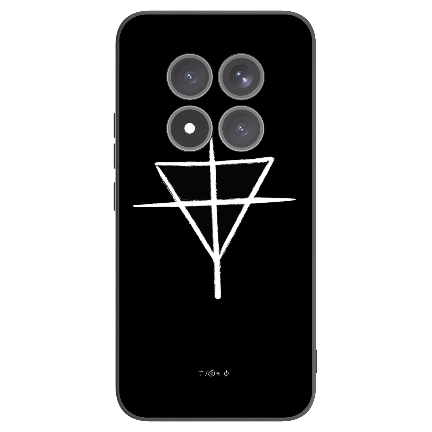 Picasee silikónový čierny obal pre Xiaomi Redmi Note 15 Pro+ - ONEMANSHOW THE GAME