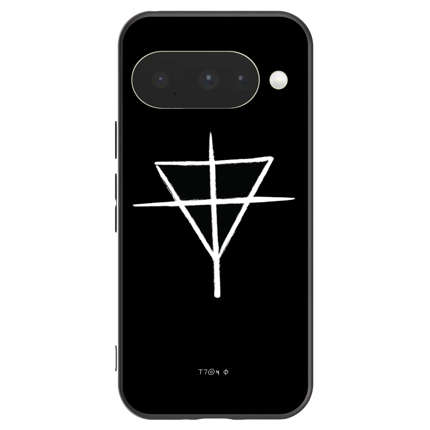 Picasee silikónový čierny obal pre Google Pixel 10 - ONEMANSHOW THE GAME