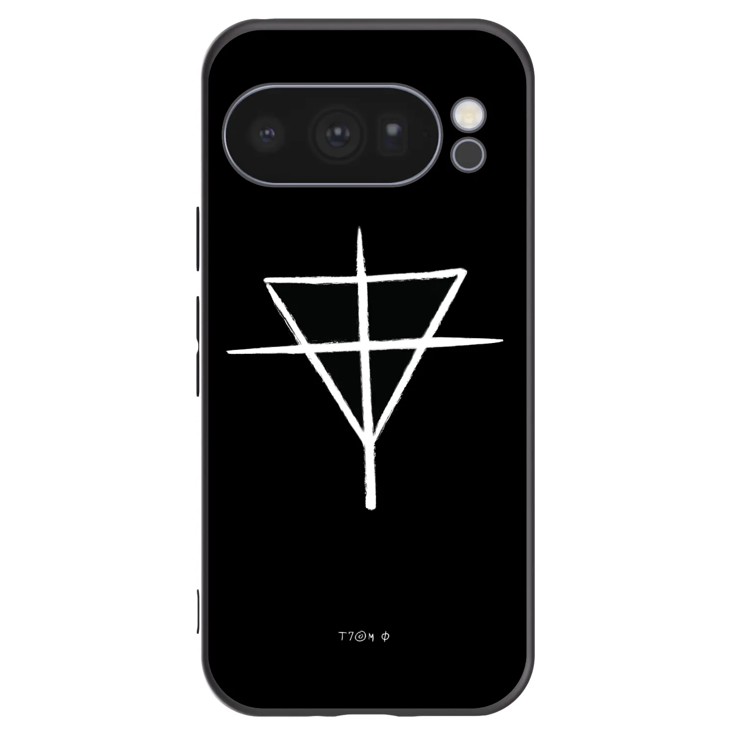 Picasee silikónový čierny obal pre Google Pixel 10 Pro - ONEMANSHOW THE GAME