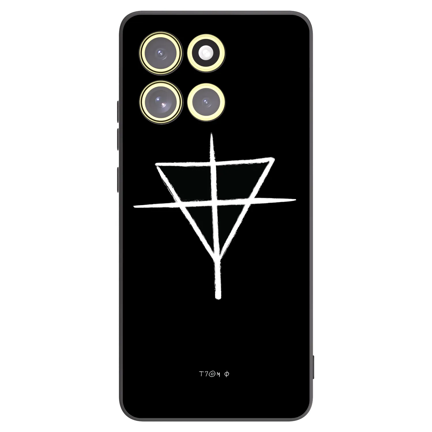 Picasee silikónový čierny obal pre Motorola Moto G86 Power 5G - ONEMANSHOW THE GAME