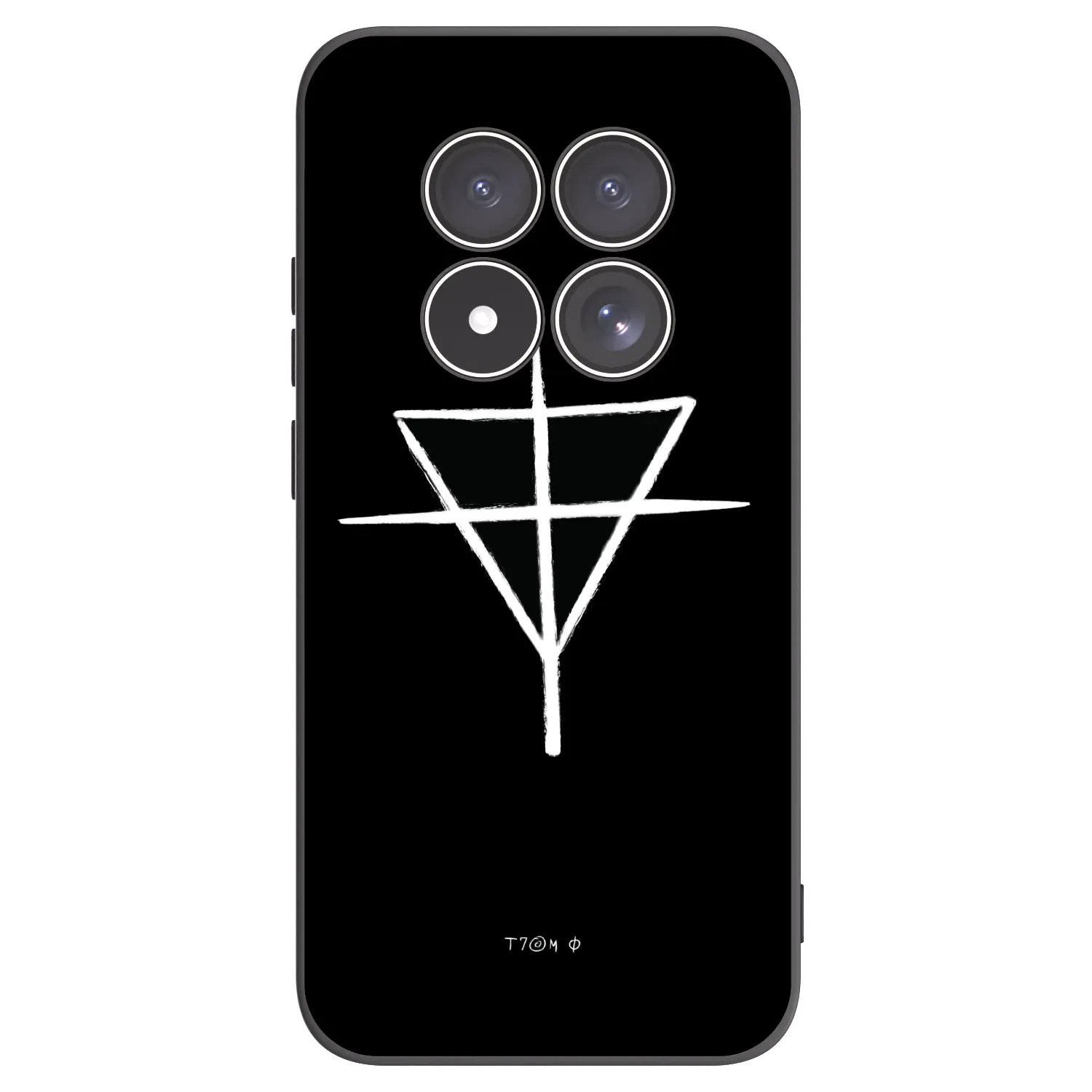 Picasee silikónový čierny obal pre Xiaomi Redmi Note 15 Pro 5G - ONEMANSHOW THE GAME