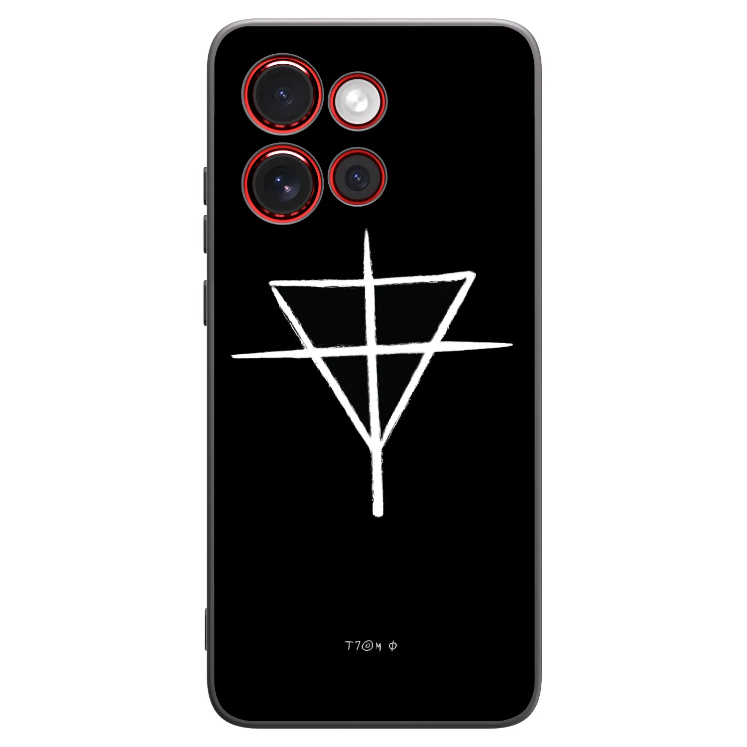 Picasee silikónový čierny obal pre Motorola Edge 60 Neo 5G - ONEMANSHOW THE GAME