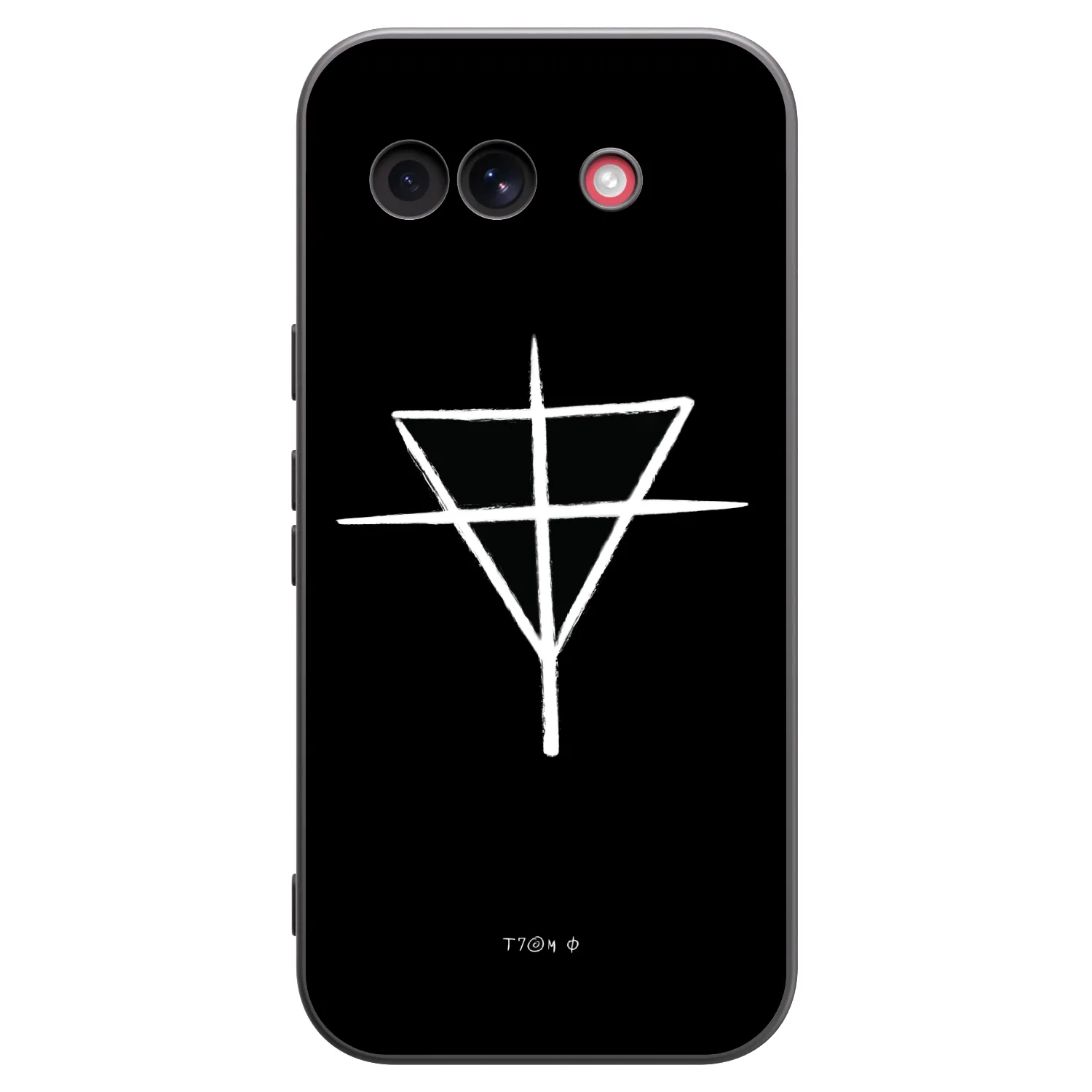 Picasee silikónový čierny obal pre Google Pixel 10a - ONEMANSHOW THE GAME