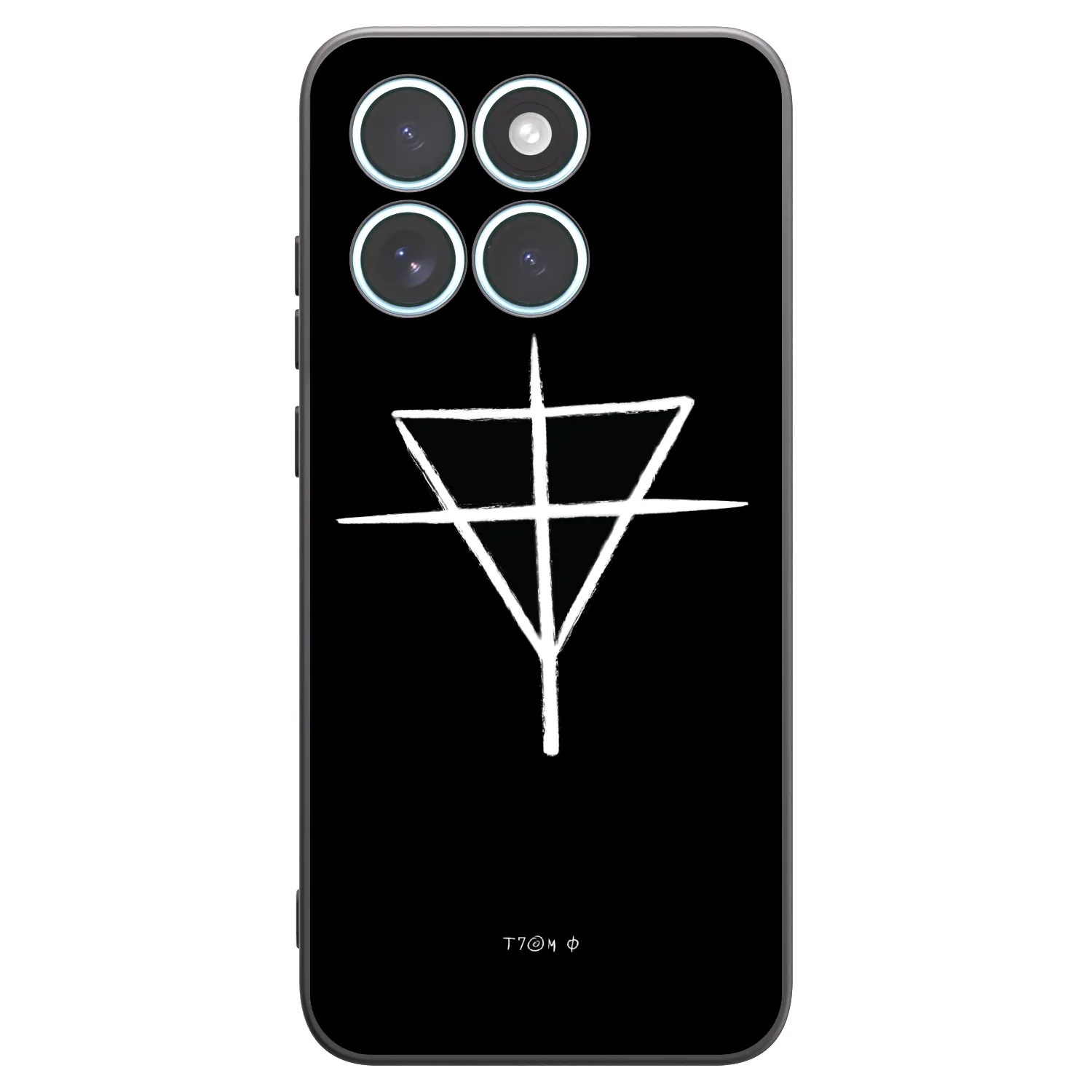 Picasee silikónový čierny obal pre Motorola Edge 70 Fusion - ONEMANSHOW THE GAME