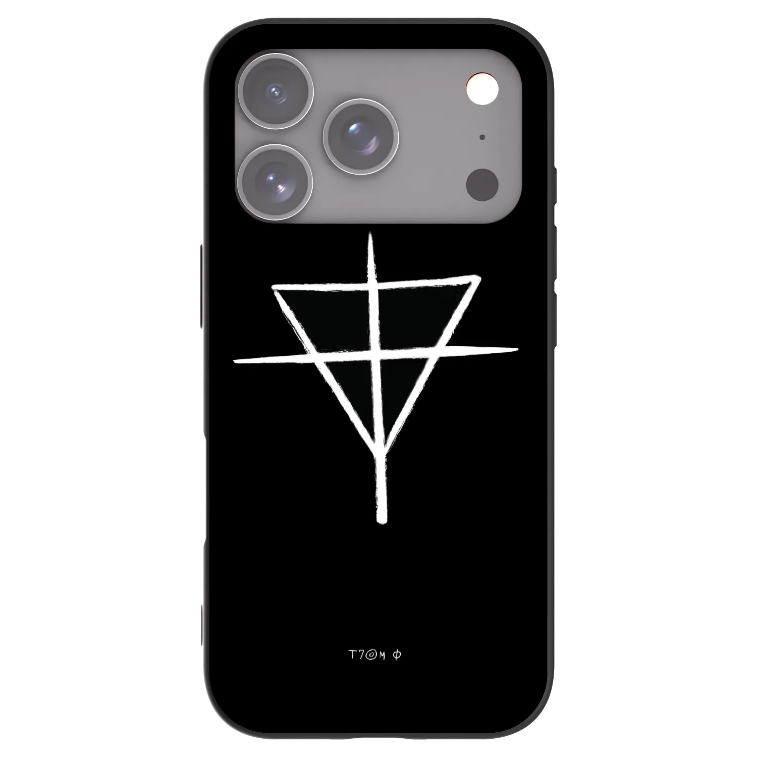 Picasee silikónový čierny obal pre Apple iPhone 18 Pro - ONEMANSHOW THE GAME