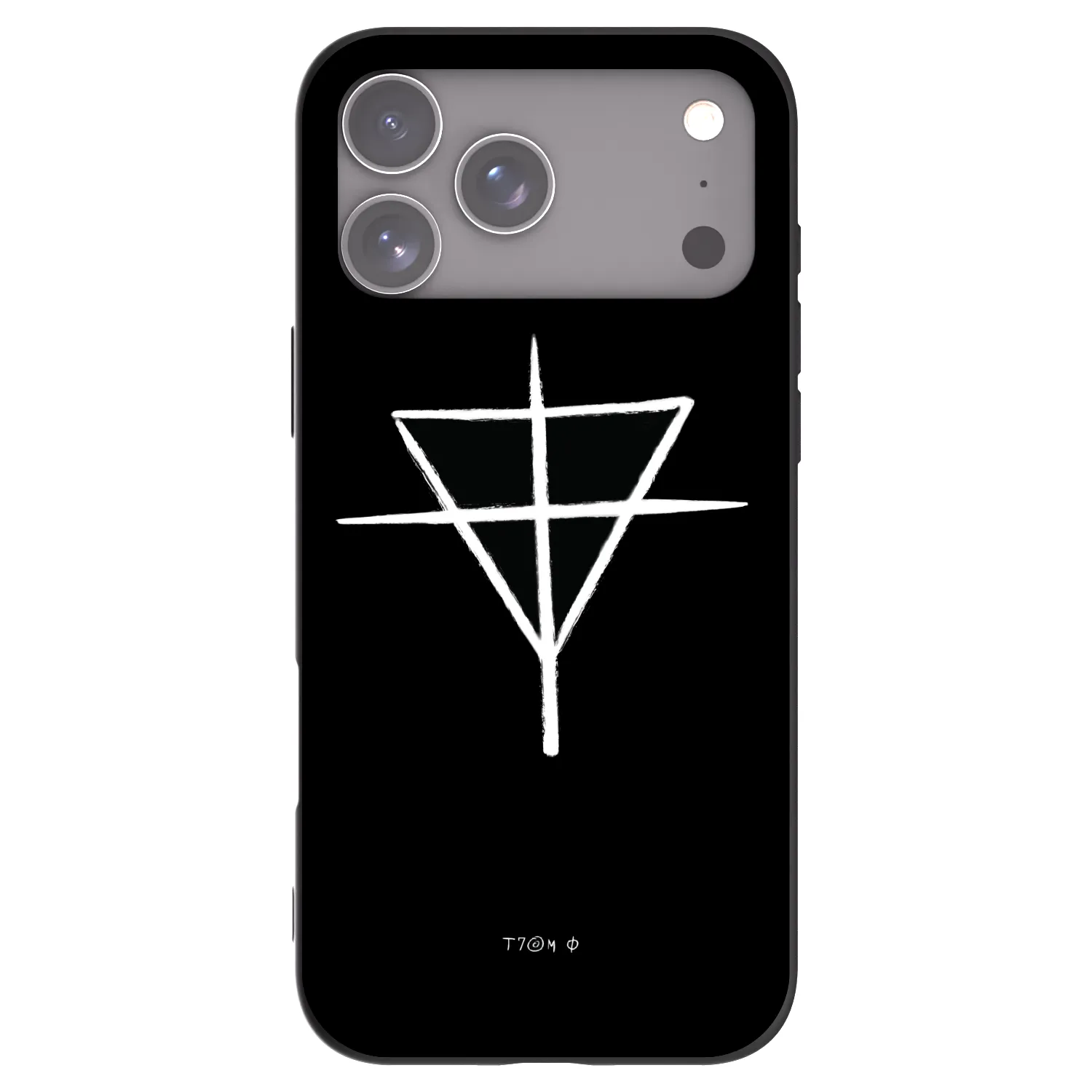 Picasee silikónový čierny obal pre Apple iPhone 18 Pro Max - ONEMANSHOW THE GAME