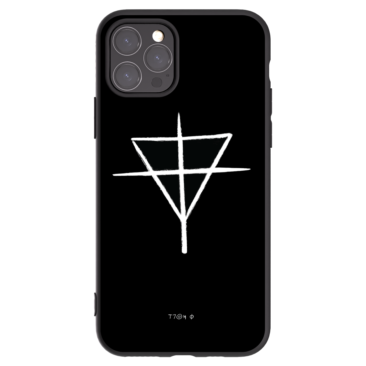 Picasee silikónový čierny obal pre Apple iPhone 11 Pro - ONEMANSHOW THE GAME