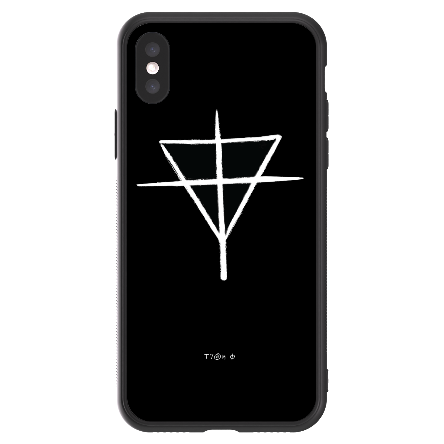 Picasee ULTIMATE CASE pro Apple iPhone X/XS - ONEMANSHOW THE GAME