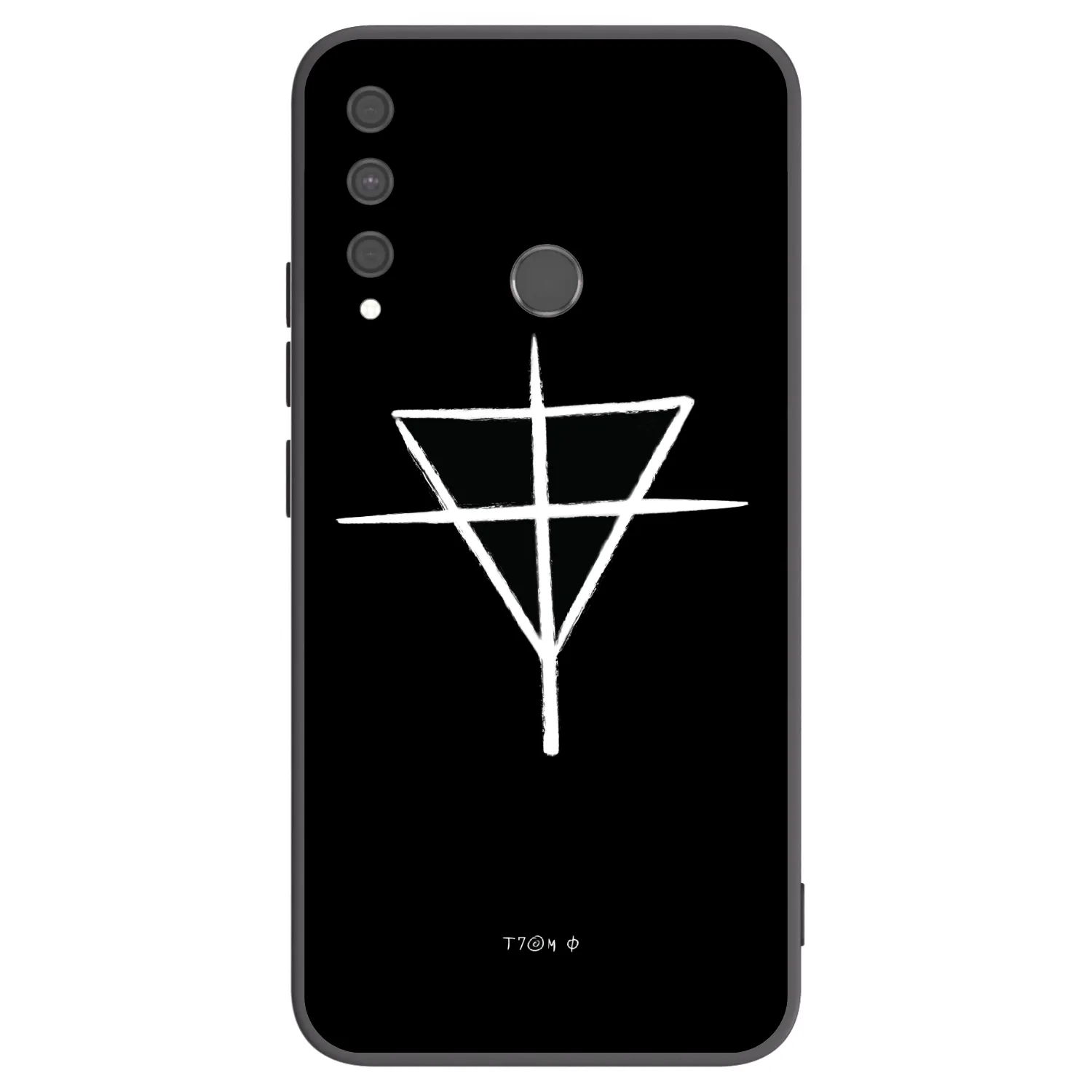 Picasee silikónový čierny obal pre Huawei P40 Lite E - ONEMANSHOW THE GAME