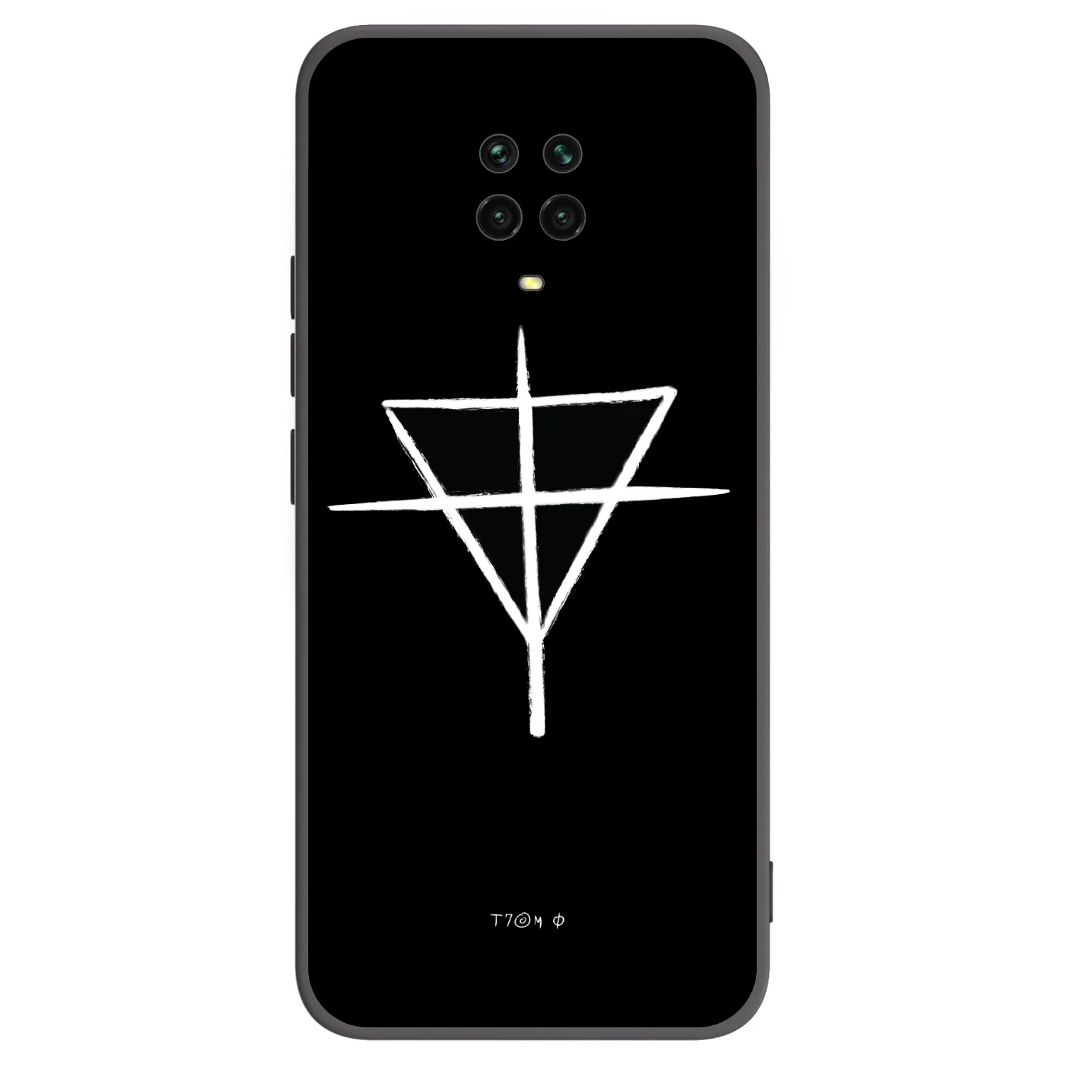 Picasee silikónový čierny obal pre Xiaomi Redmi Note 9 Pro - ONEMANSHOW THE GAME