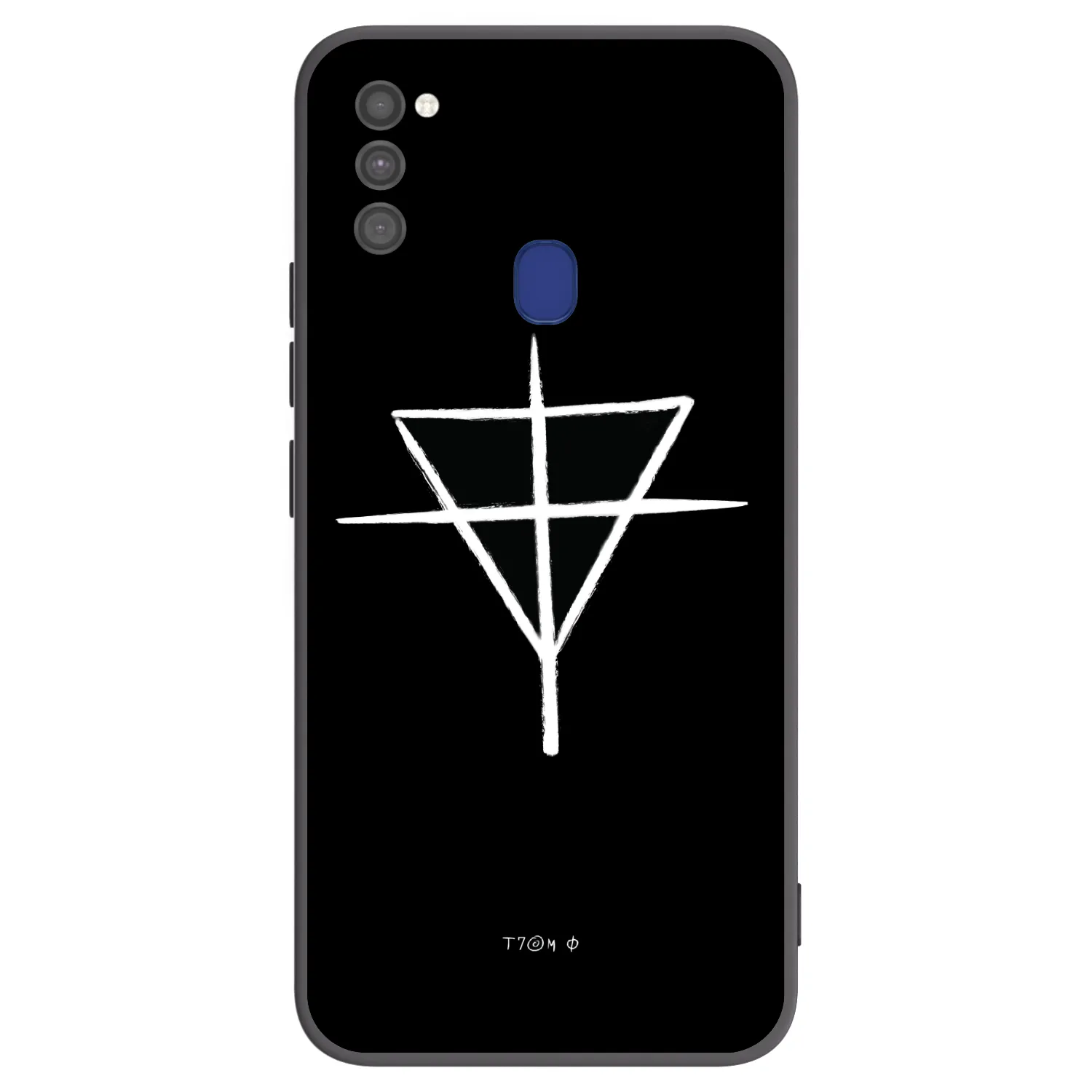 Picasee silikónový čierny obal pre Samsung Galaxy M21 M215F - ONEMANSHOW THE GAME