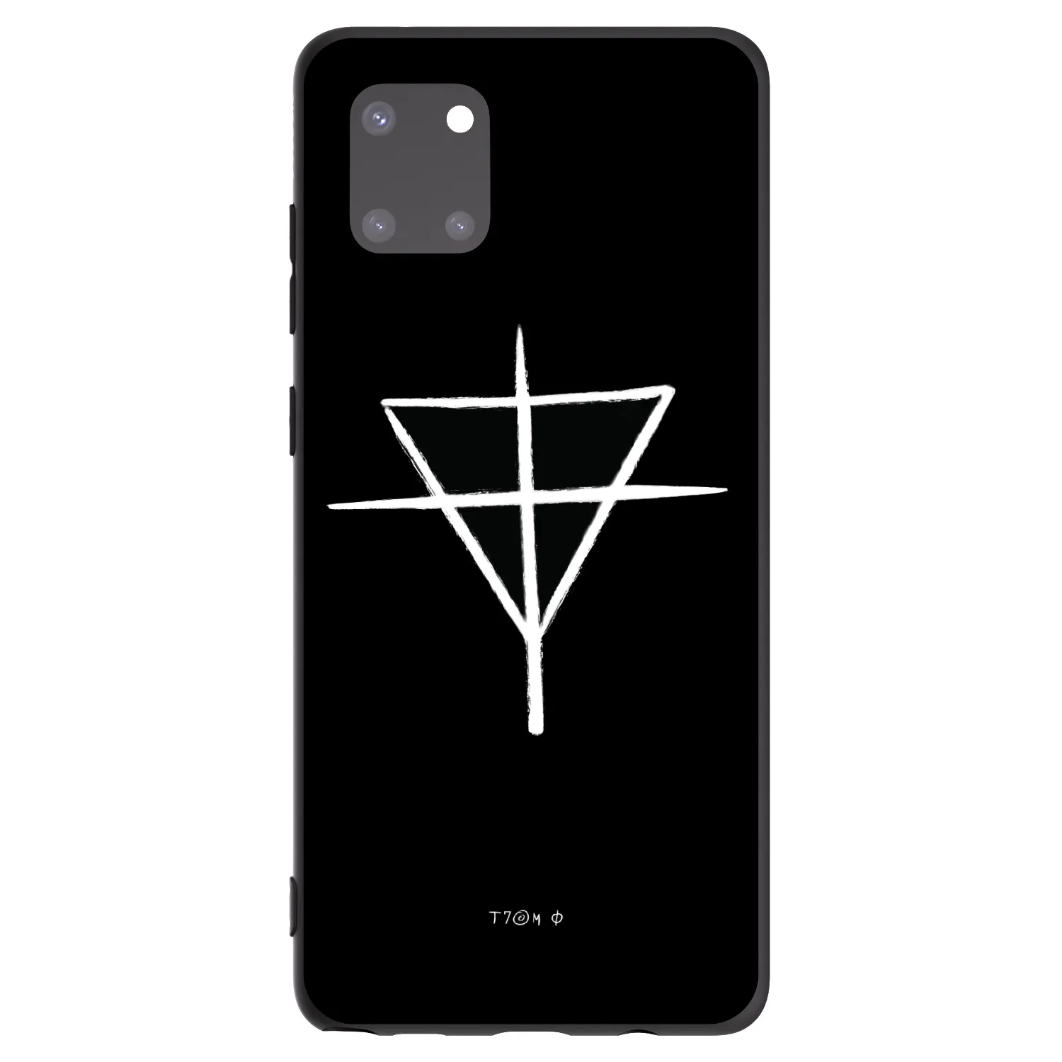 Picasee silikónový čierny obal pre Samsung Galaxy Note 10 Lite N770F - ONEMANSHOW THE GAME