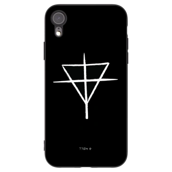 Picasee silikónový čierny obal pre Apple iPhone XR - ONEMANSHOW THE GAME