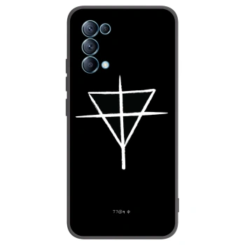 Picasee silikónový čierny obal pre OPPO Reno 5 5G - ONEMANSHOW THE GAME