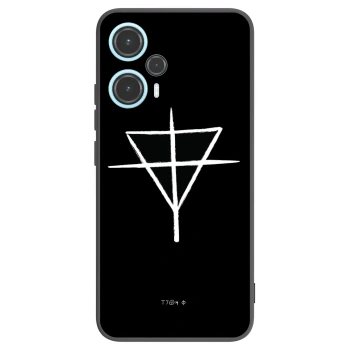 Picasee silikónový čierny obal pre Xiaomi Poco F5 - ONEMANSHOW THE GAME