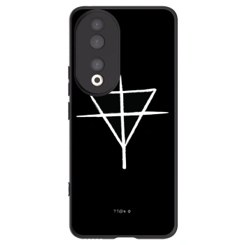 Picasee silikónový čierny obal pre Honor 90 5G - ONEMANSHOW THE GAME