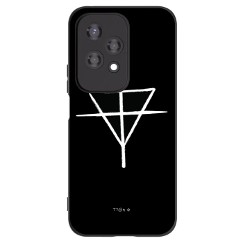 Picasee silikónový čierny obal pre Honor 200 Lite - ONEMANSHOW THE GAME